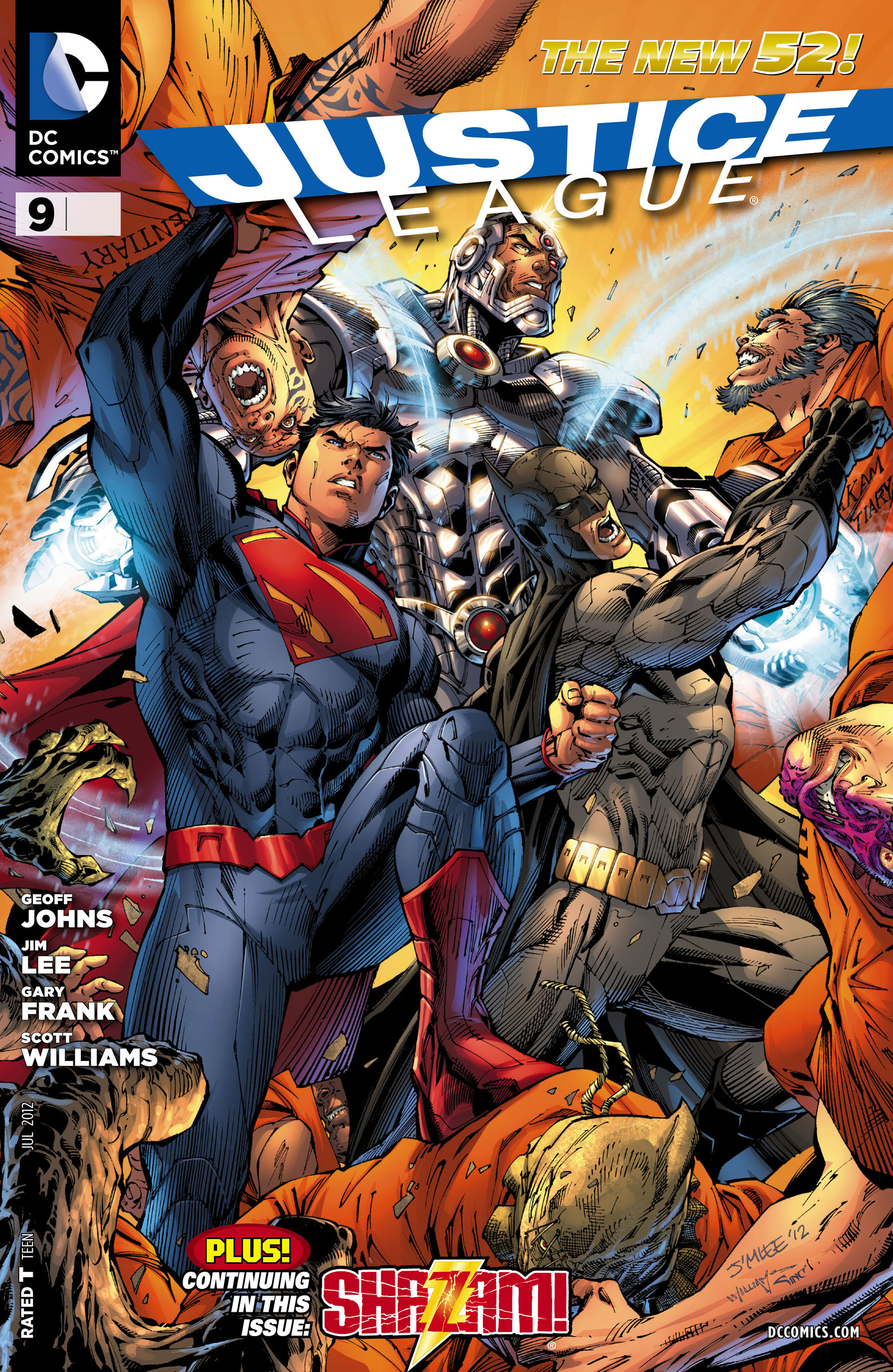 Read online Justice League (2011) comic -  Issue #9 - 1