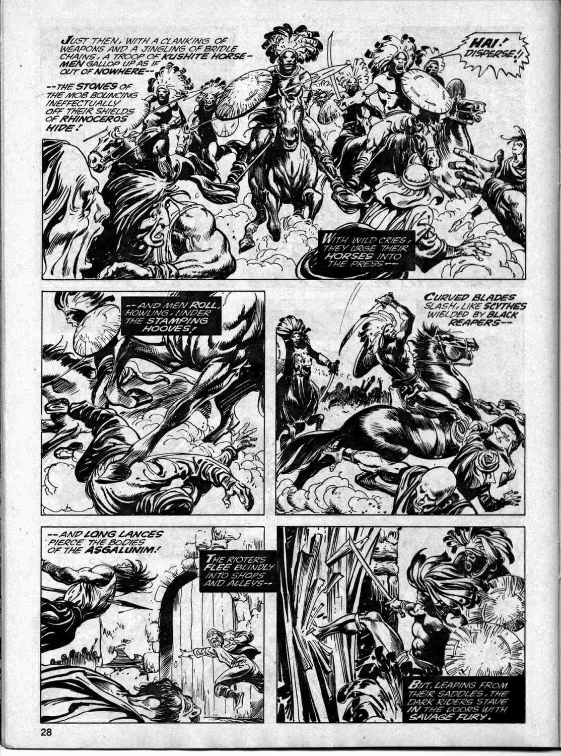 Read online The Savage Sword Of Conan comic -  Issue #36 - 28