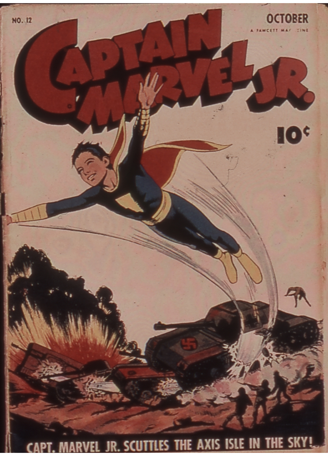 Read online Captain Marvel, Jr. comic -  Issue #12 - 1