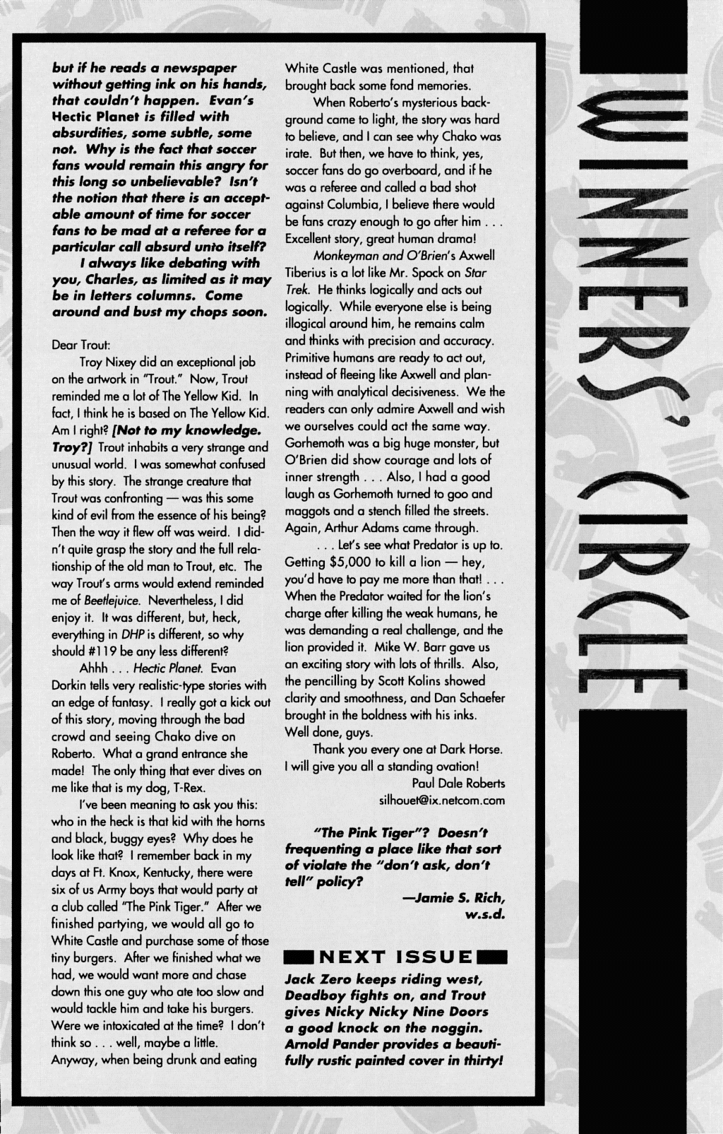 Read online Dark Horse Presents (1986) comic -  Issue #122 - 10