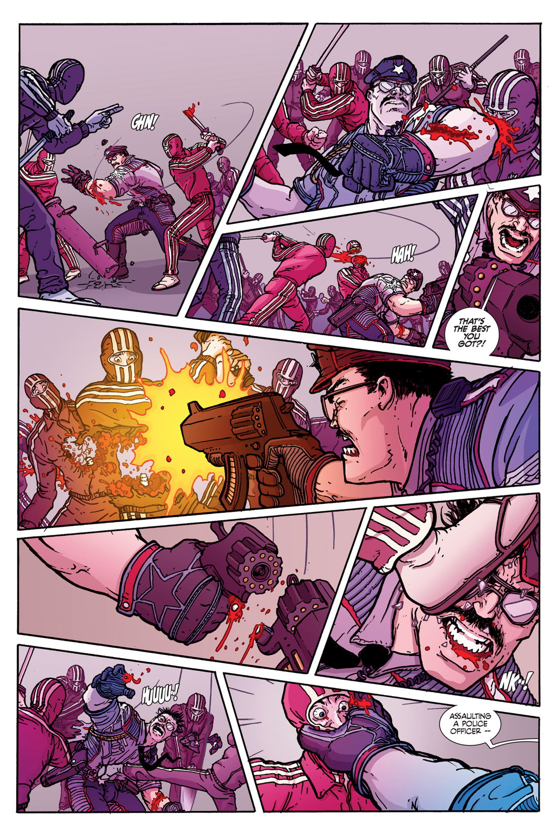 Read online Officer Downe: Bigger, Better, Bastard Edition comic -  Issue # TPB - 28