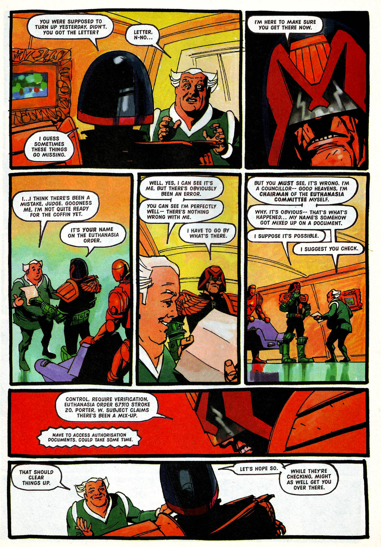 Read online Judge Dredd Megazine (vol. 3) comic -  Issue #45 - 5