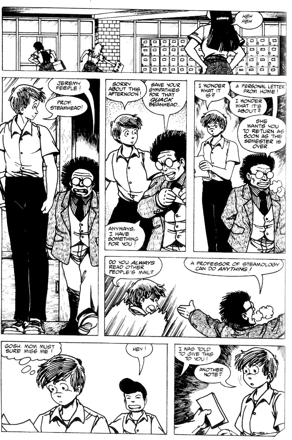 Read online Ninja High School: Beans, Steam & Automobiles comic -  Issue # TPB - 24