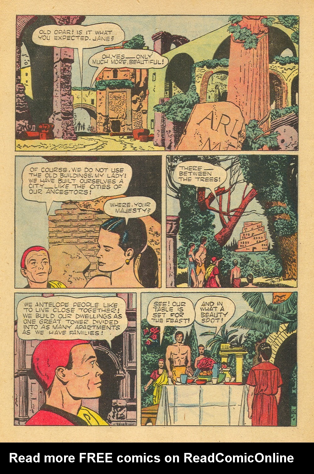 Read online Tarzan (1948) comic -  Issue #49 - 6