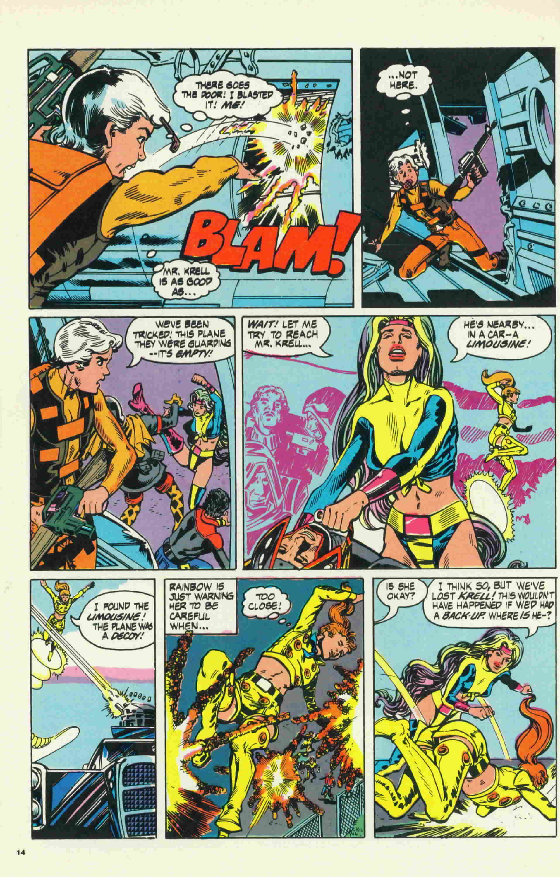 Read online DNAgents comic -  Issue #6 - 16