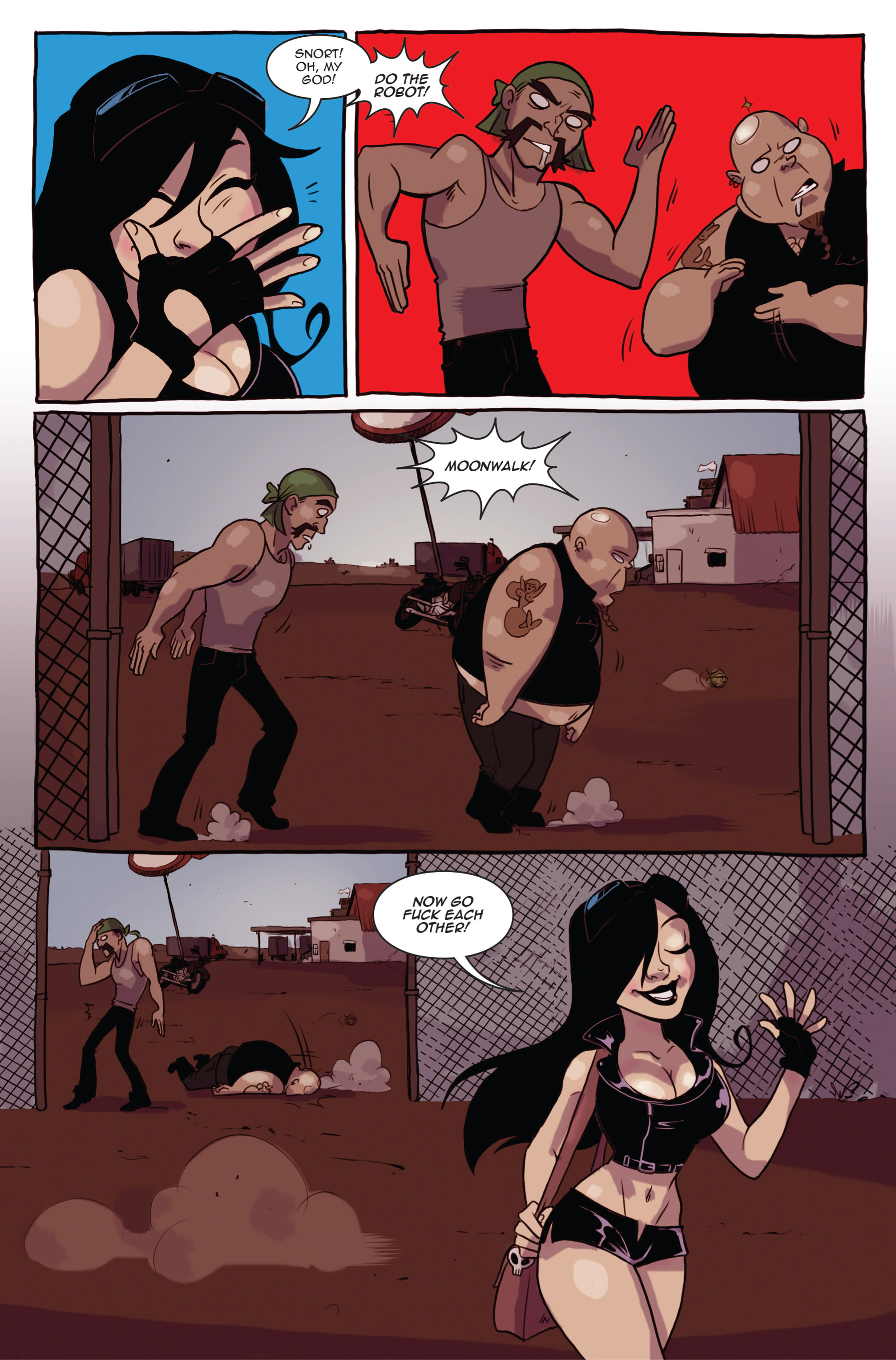 Read online Zombie Tramp (2014) comic -  Issue #6 - 9