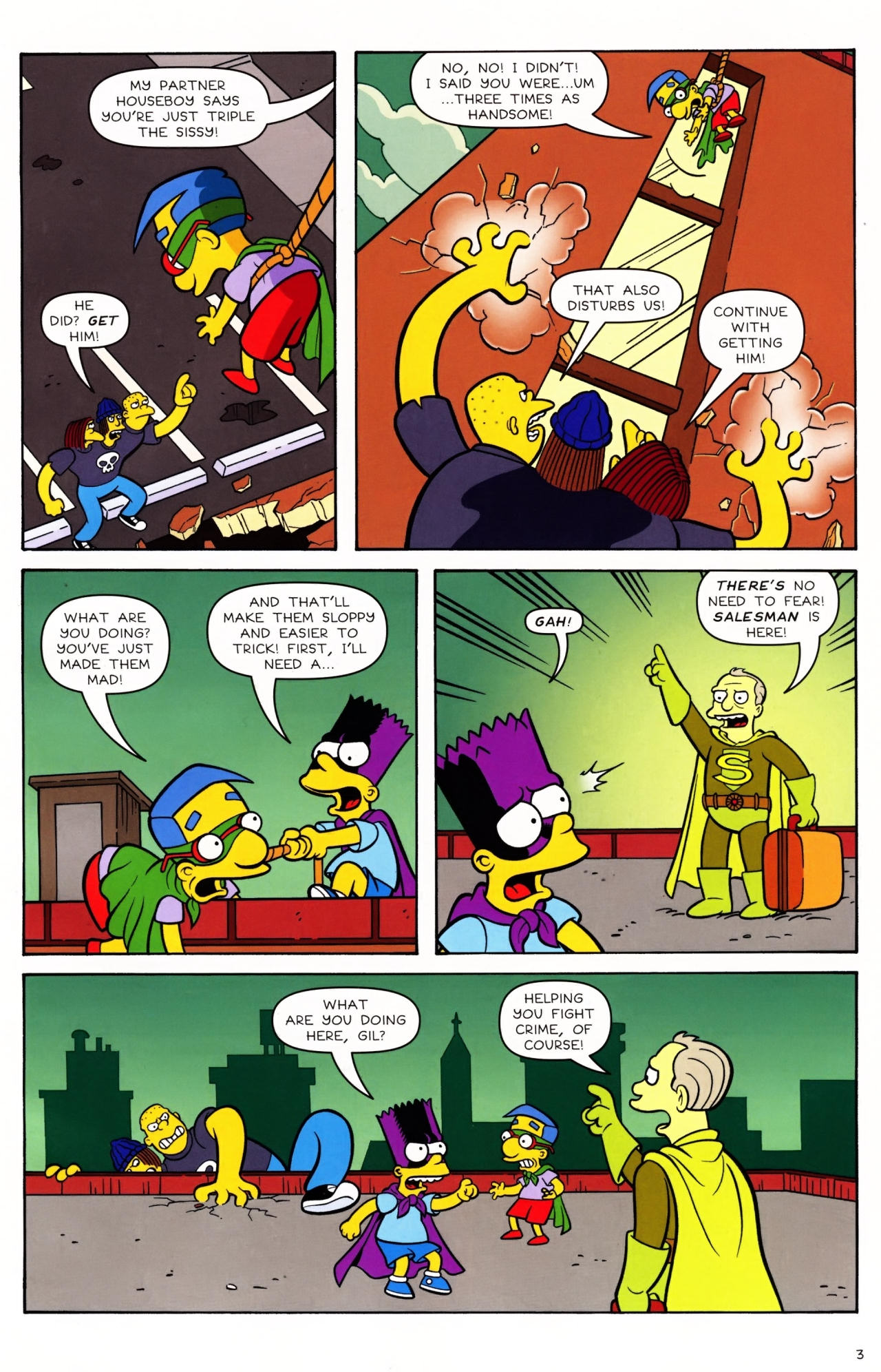 Read online Bongo Comics Presents Simpsons Super Spectacular comic -  Issue #7 - 5