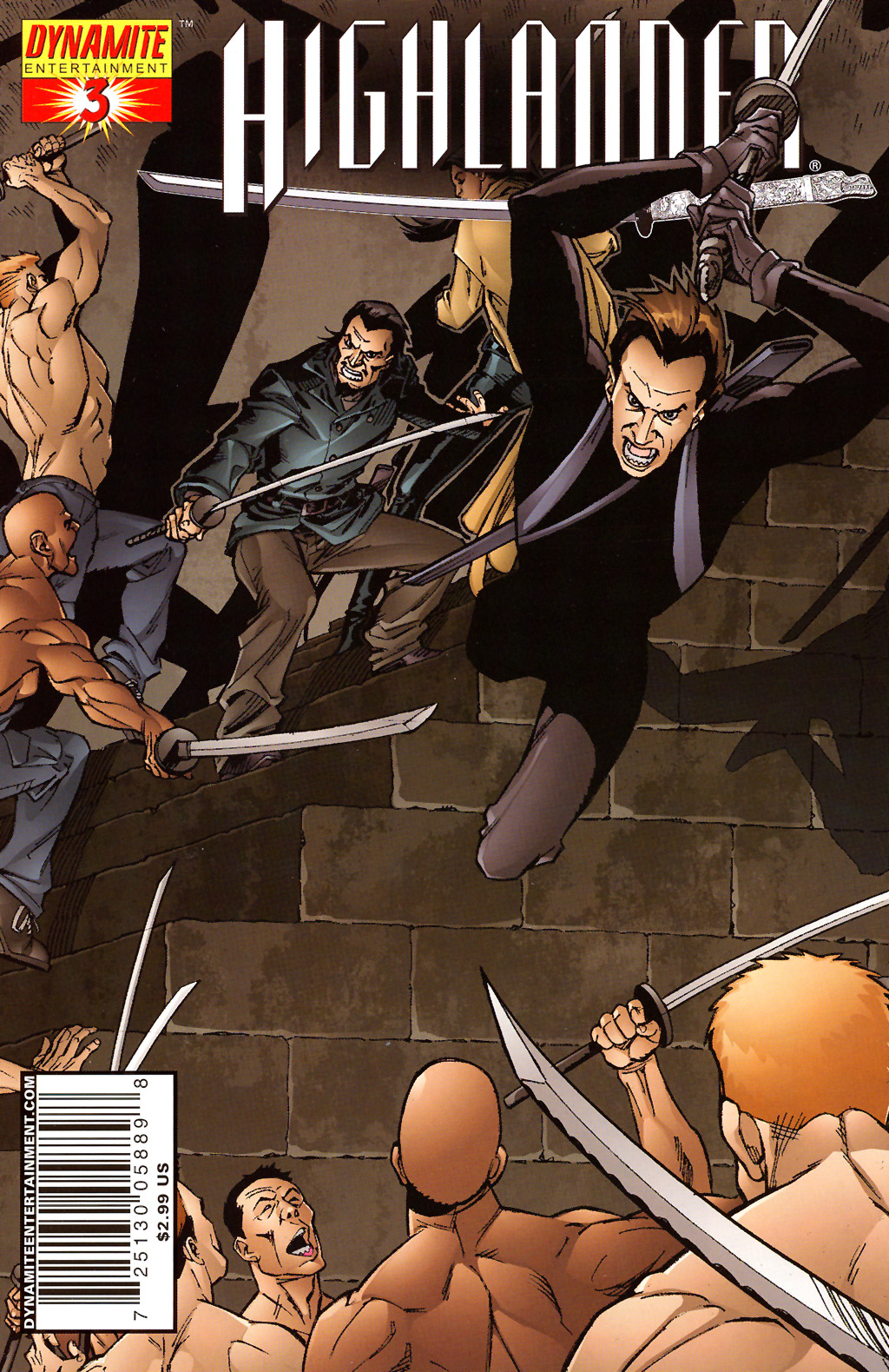 Read online Highlander comic -  Issue #3 - 1