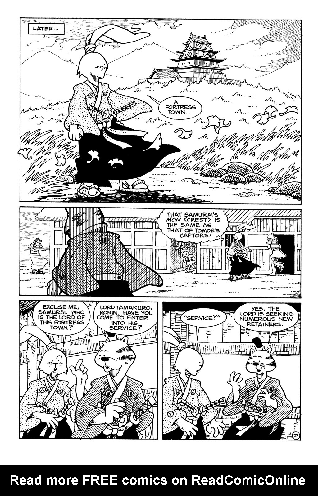 Read online Usagi Yojimbo (1987) comic -  Issue #14 - 29