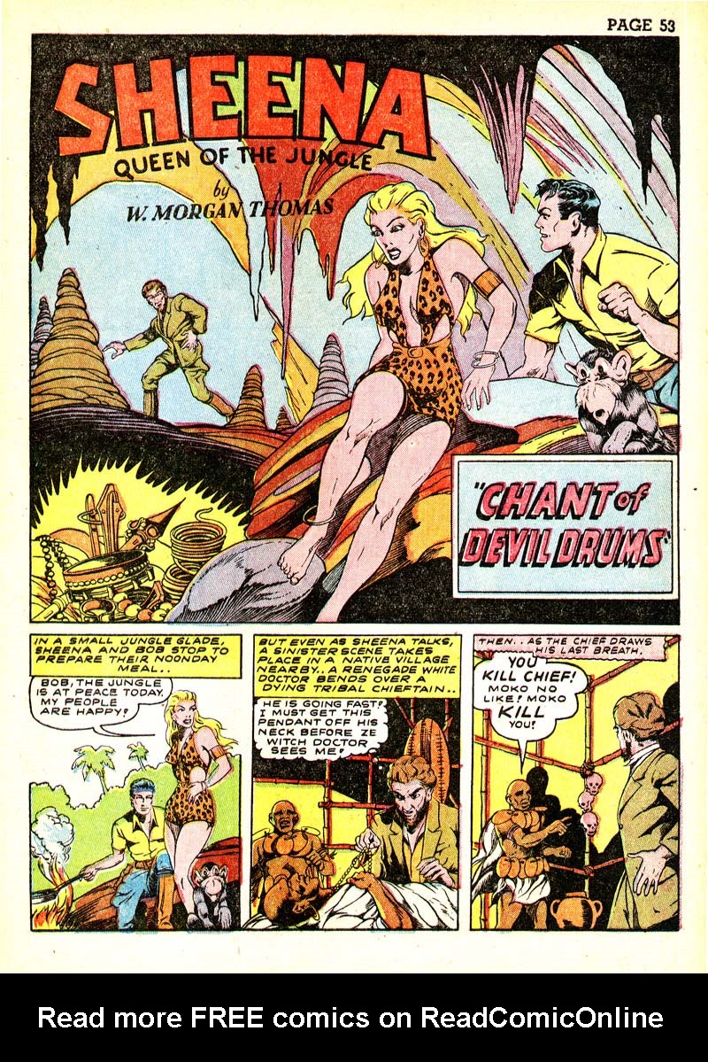 Read online Sheena, Queen of the Jungle (1942) comic -  Issue #3 - 56
