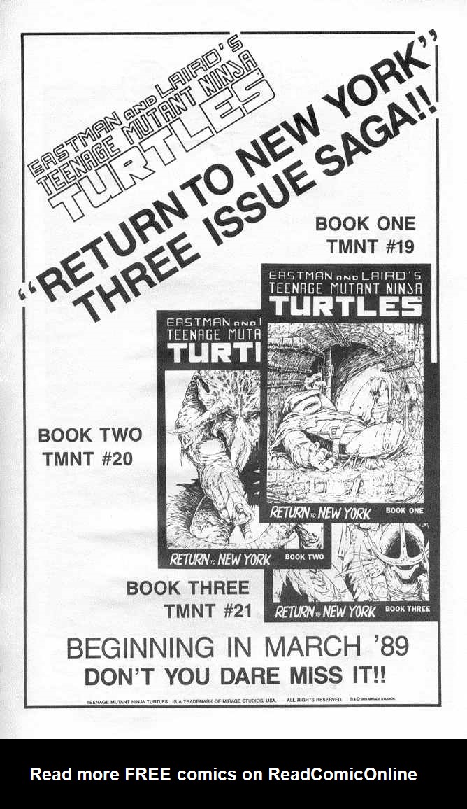 Read online Teenage Mutant Ninja Turtles (1984) comic -  Issue #18 - 45