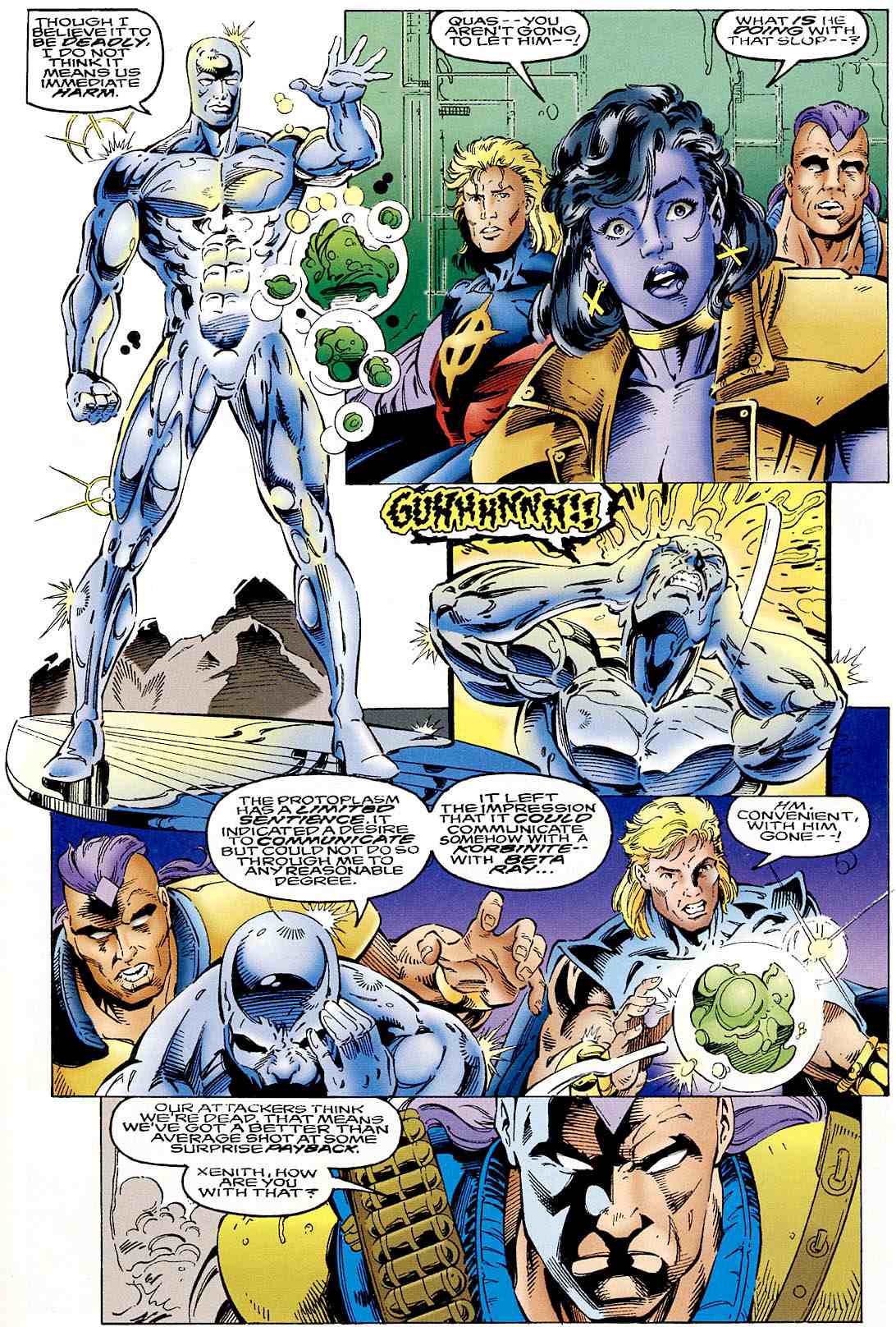 Read online Cosmic Powers Unlimited comic -  Issue #4 - 9