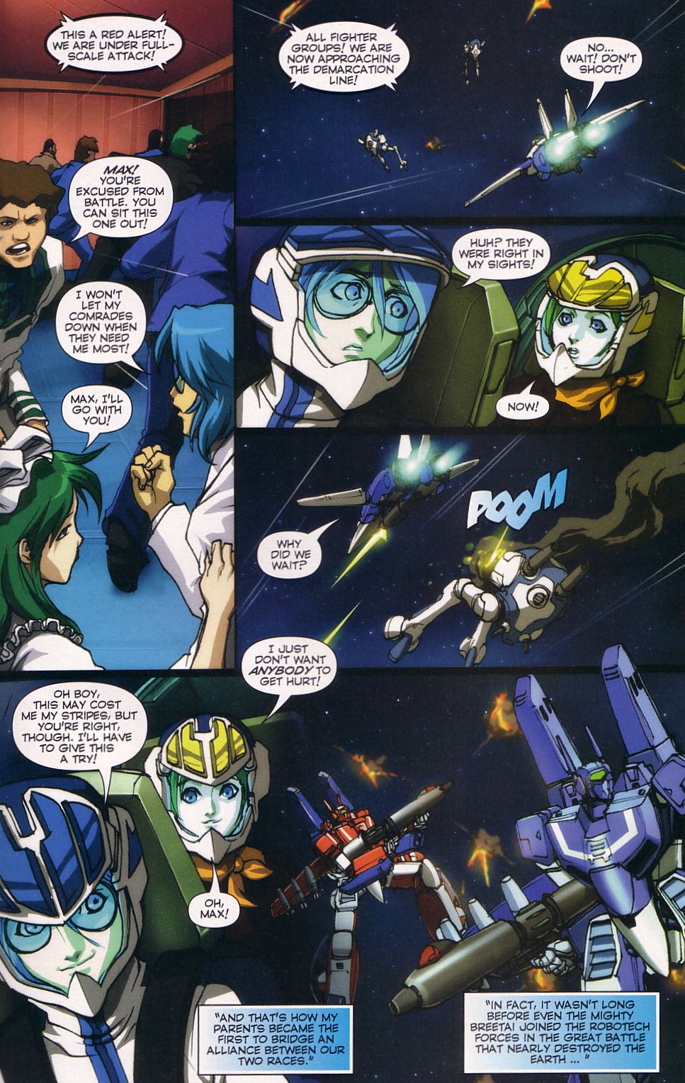 Read online Robotech: Love and War comic -  Issue #6 - 13