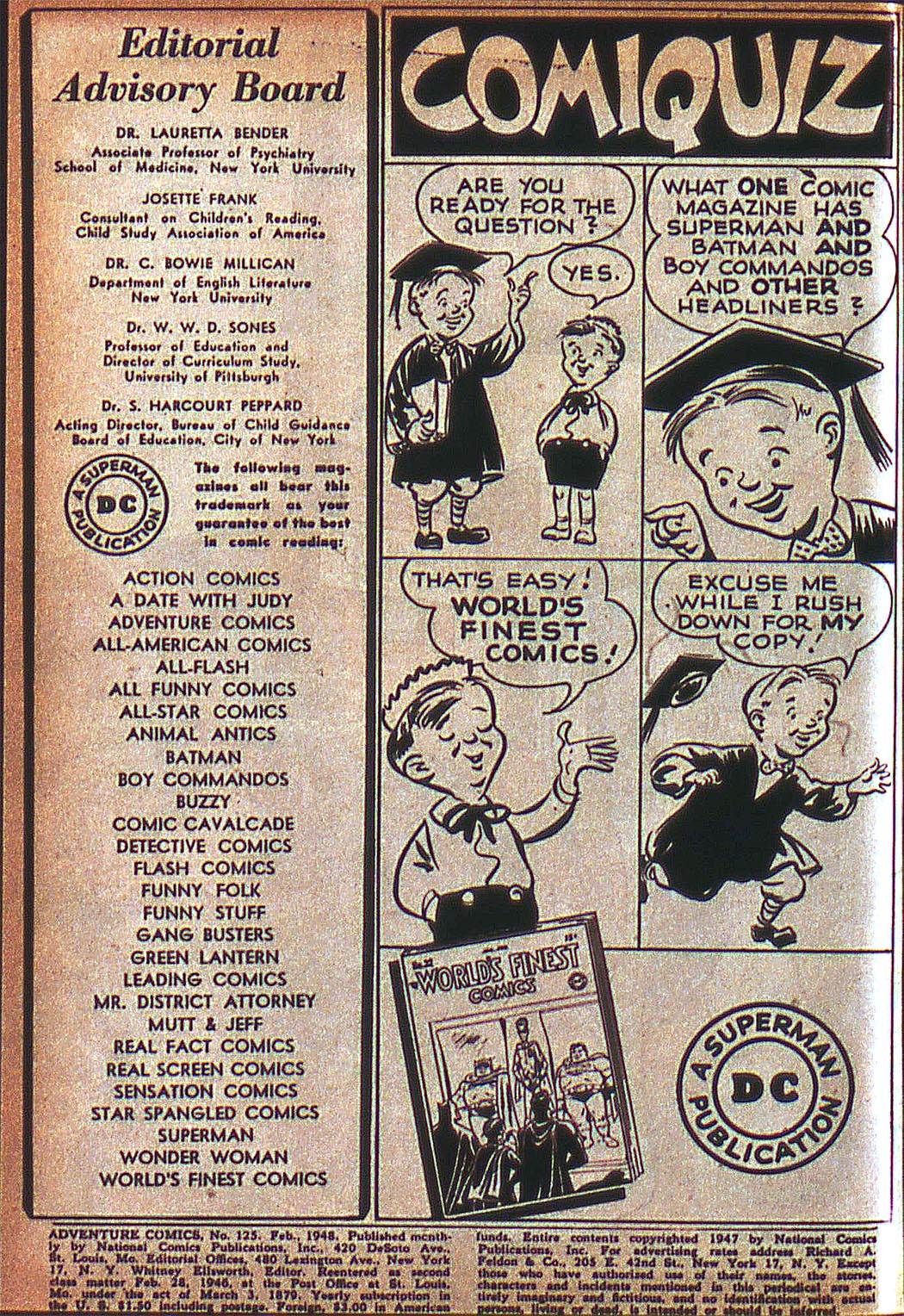 Read online Adventure Comics (1938) comic -  Issue #125 - 3