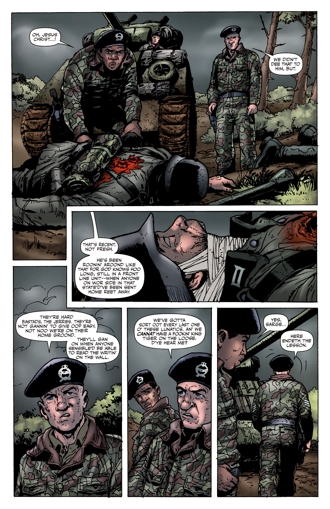 Read online Battlefields (2010) comic -  Issue #5 - 17