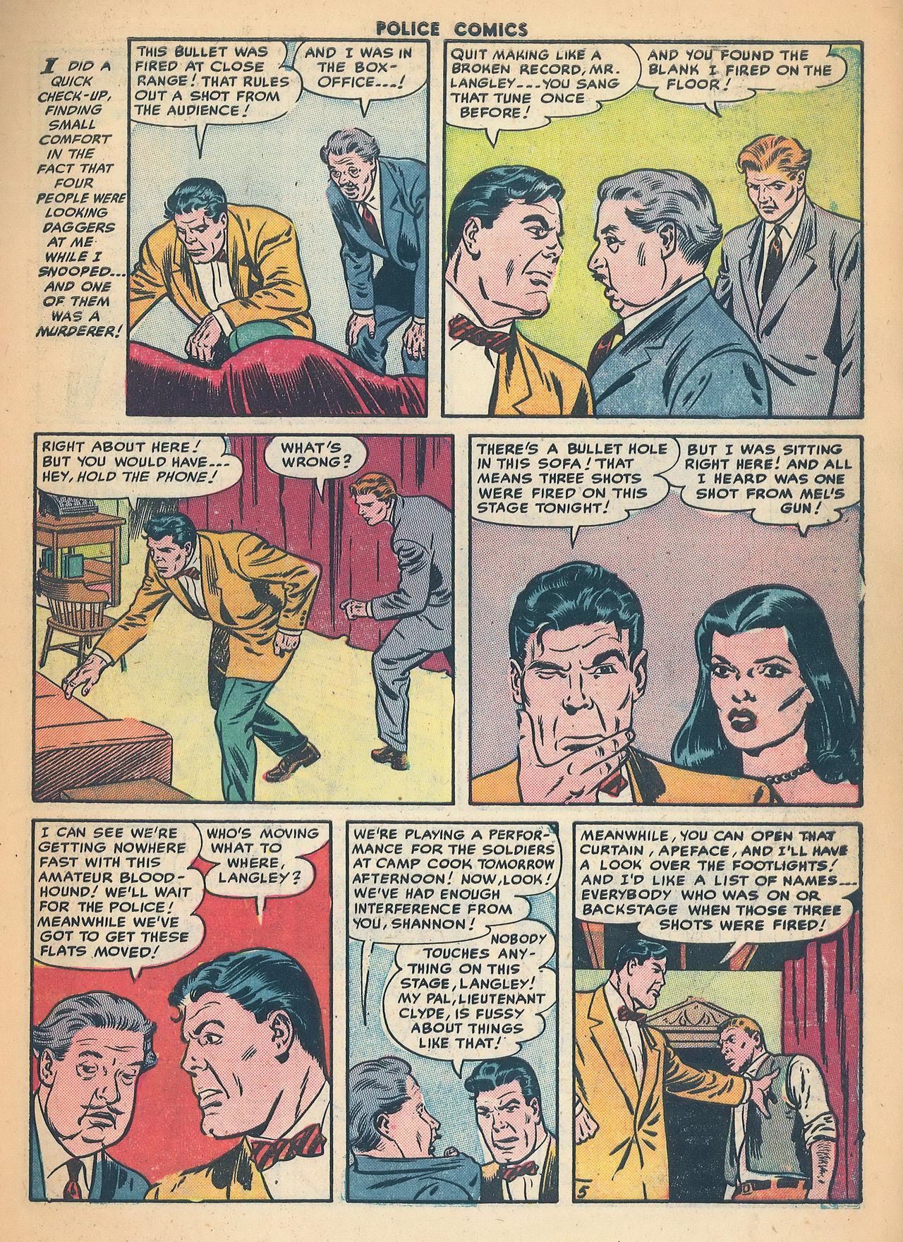 Read online Police Comics comic -  Issue #116 - 7