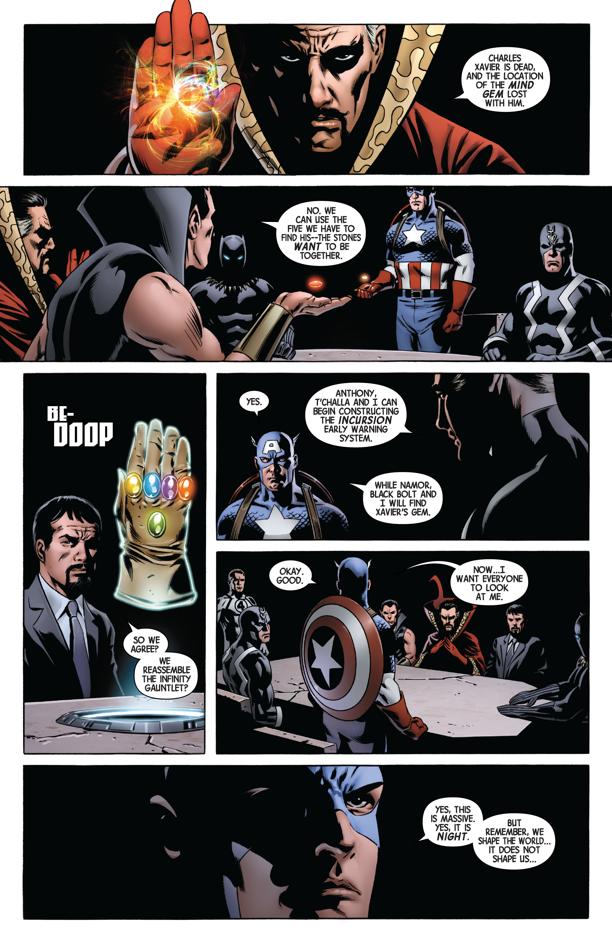 Read online Avengers by Jonathan Hickman: The Complete Collection comic -  Issue # TPB 1 (Part 2) - 17