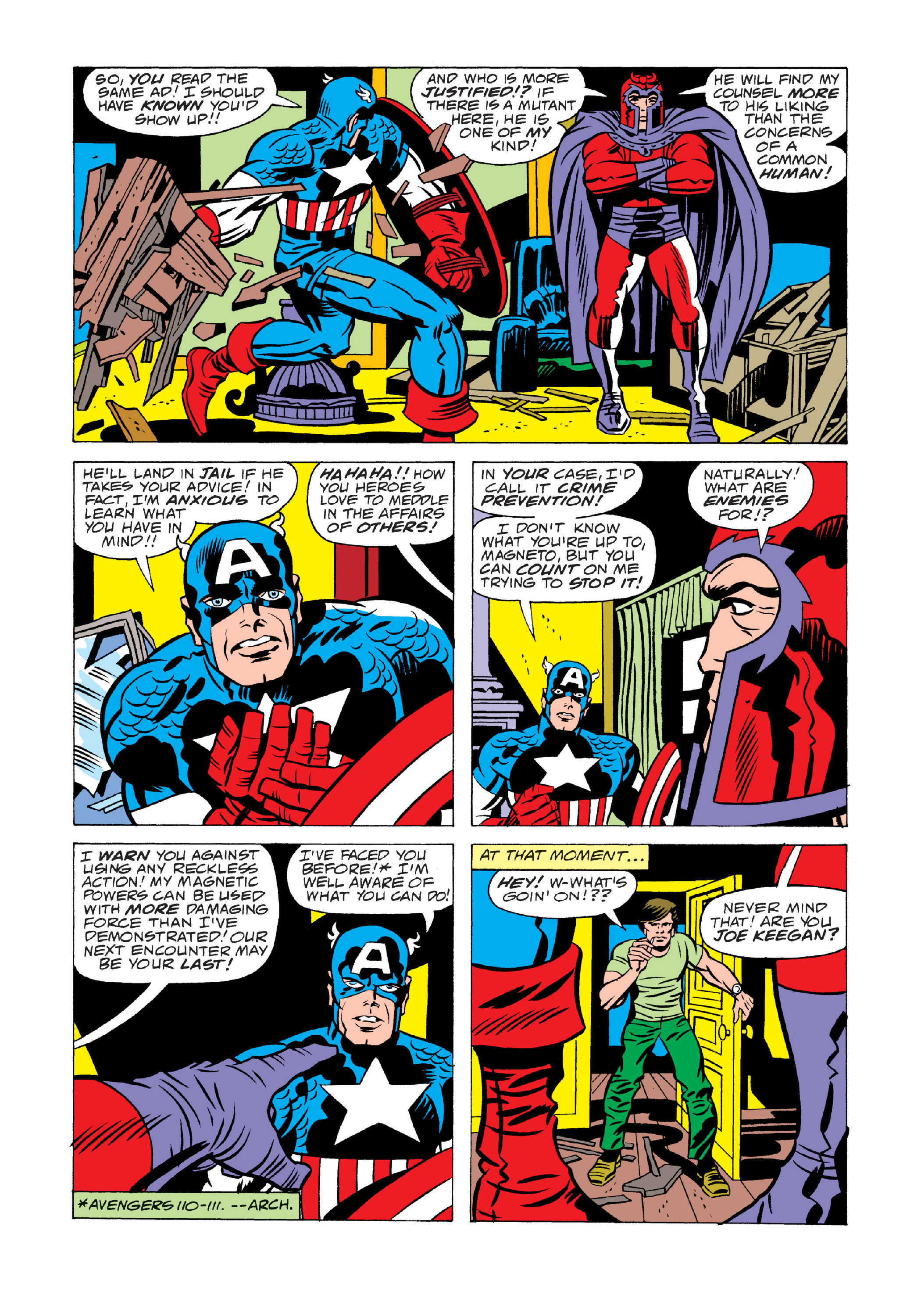 Read online Marvel Masterworks: Captain America comic -  Issue # TPB 11 (Part 3) - 59