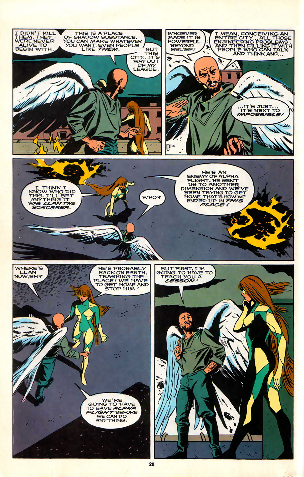 Read online Alpha Flight (1983) comic -  Issue #75 - 18