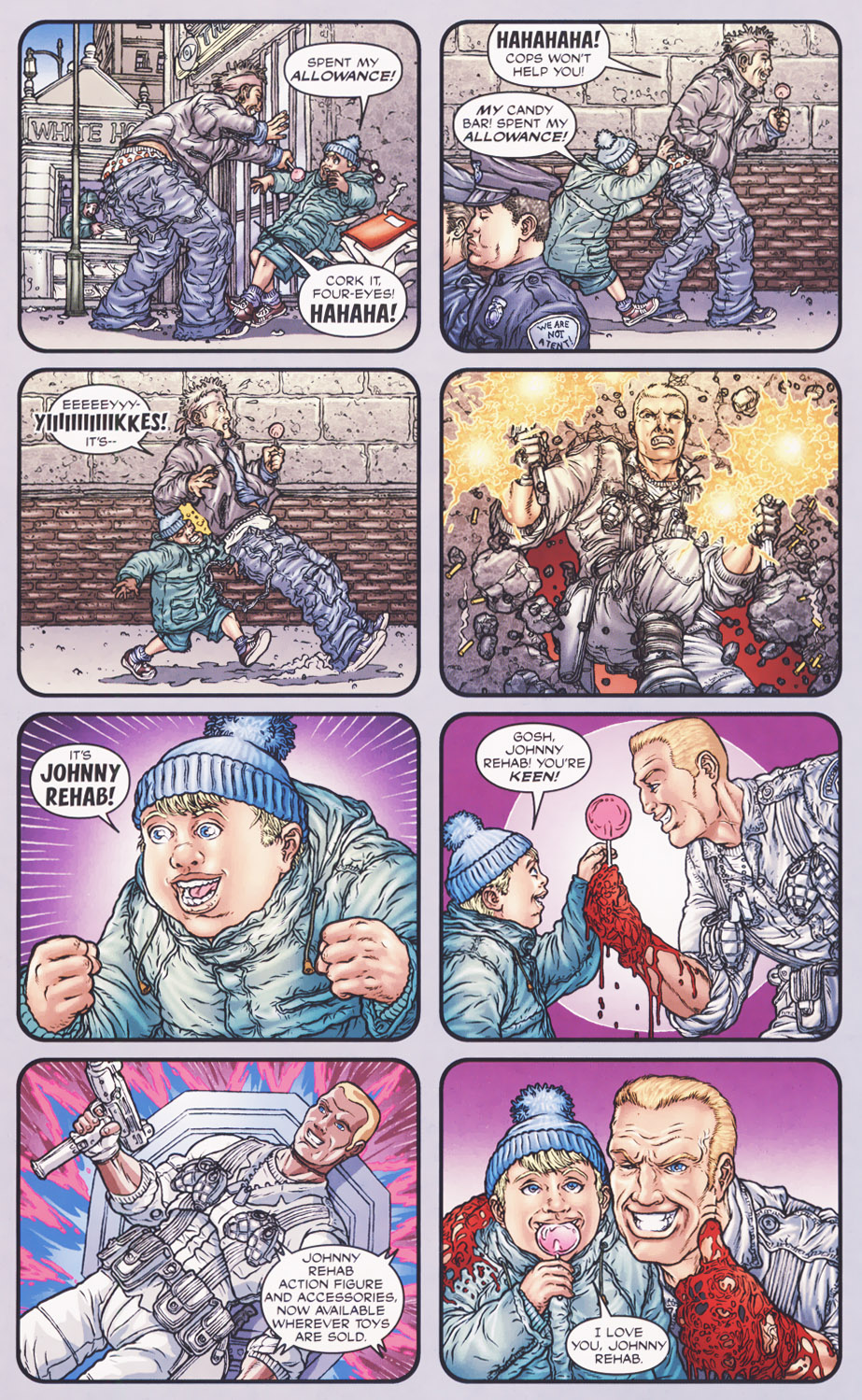 Read online Frank Miller's Robocop comic -  Issue #5 - 10
