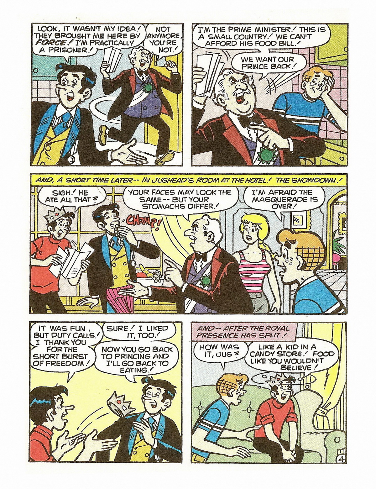 Read online Jughead's Double Digest Magazine comic -  Issue #39 - 45