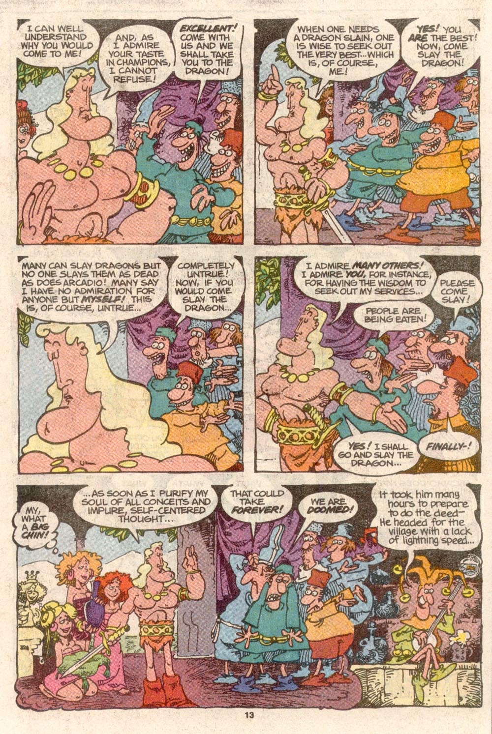 Read online Sergio Aragonés Groo the Wanderer comic -  Issue #68 - 10