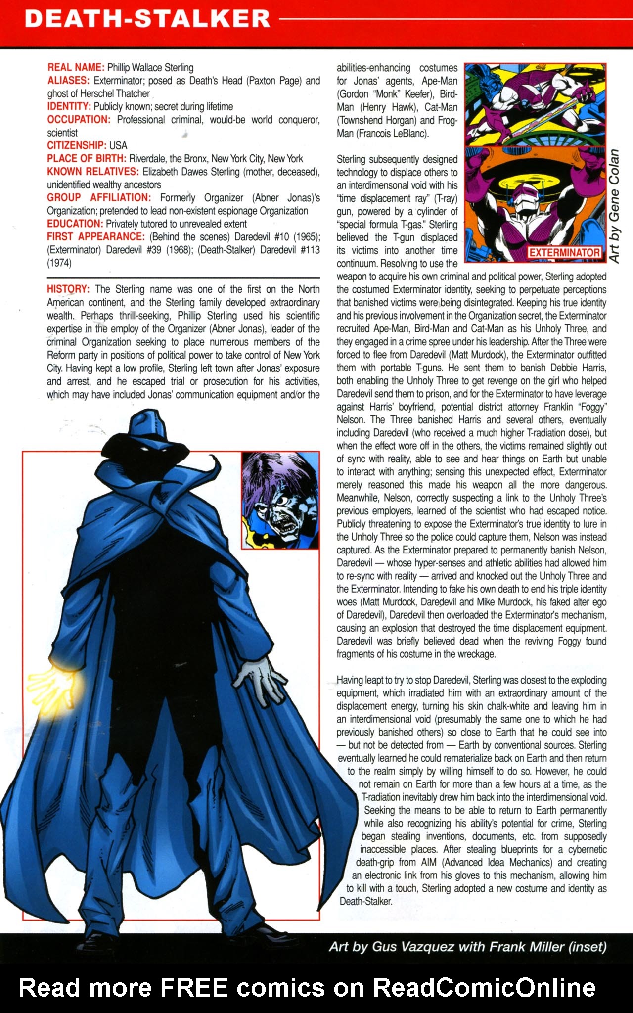 Read online Official Handbook of the Marvel Universe A To Z Update comic -  Issue #4 - 10