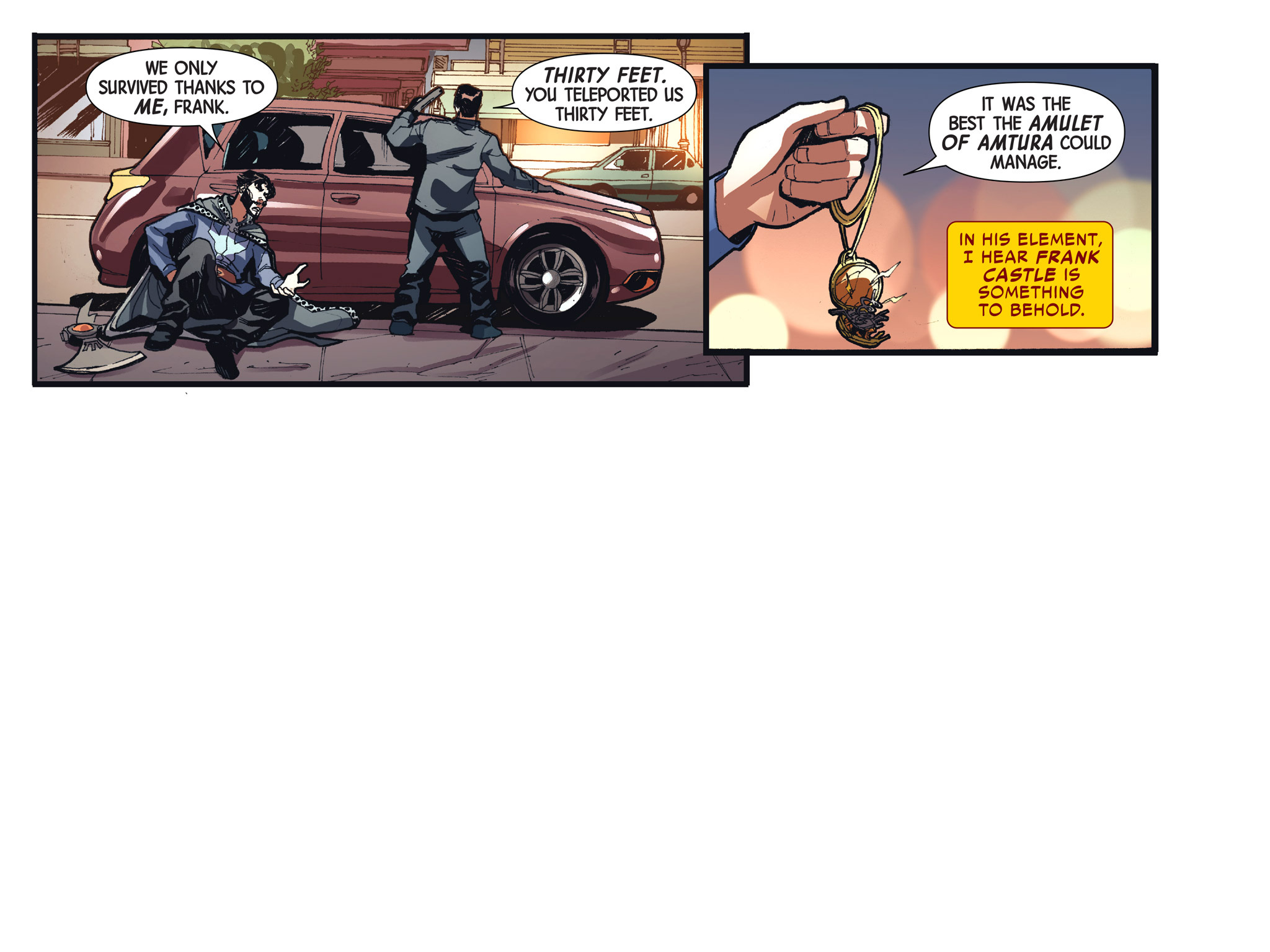 Read online Doctor Strange/Punisher: Magic Bullets Infinite Comic comic -  Issue #4 - 17