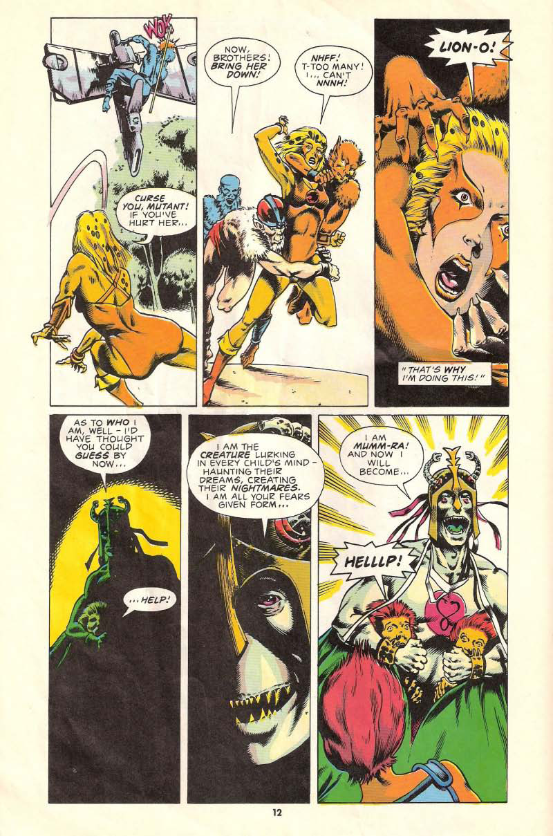 Read online ThunderCats (1987) comic -  Issue #9 - 12