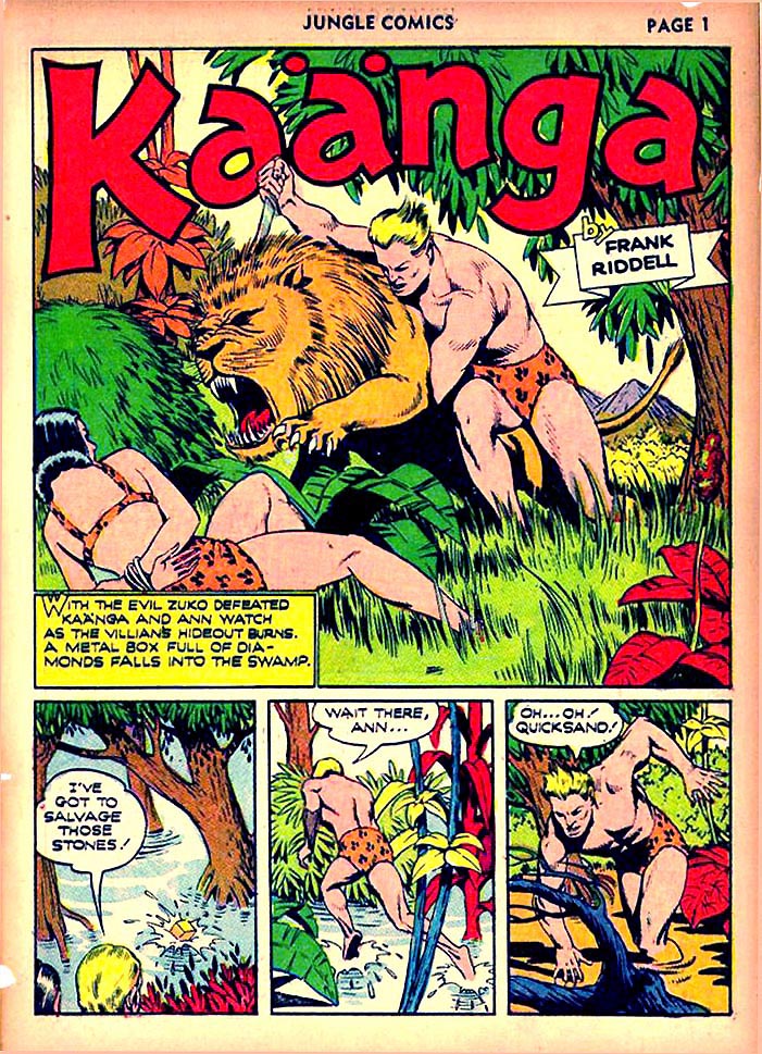 Read online Jungle Comics comic -  Issue #23 - 3