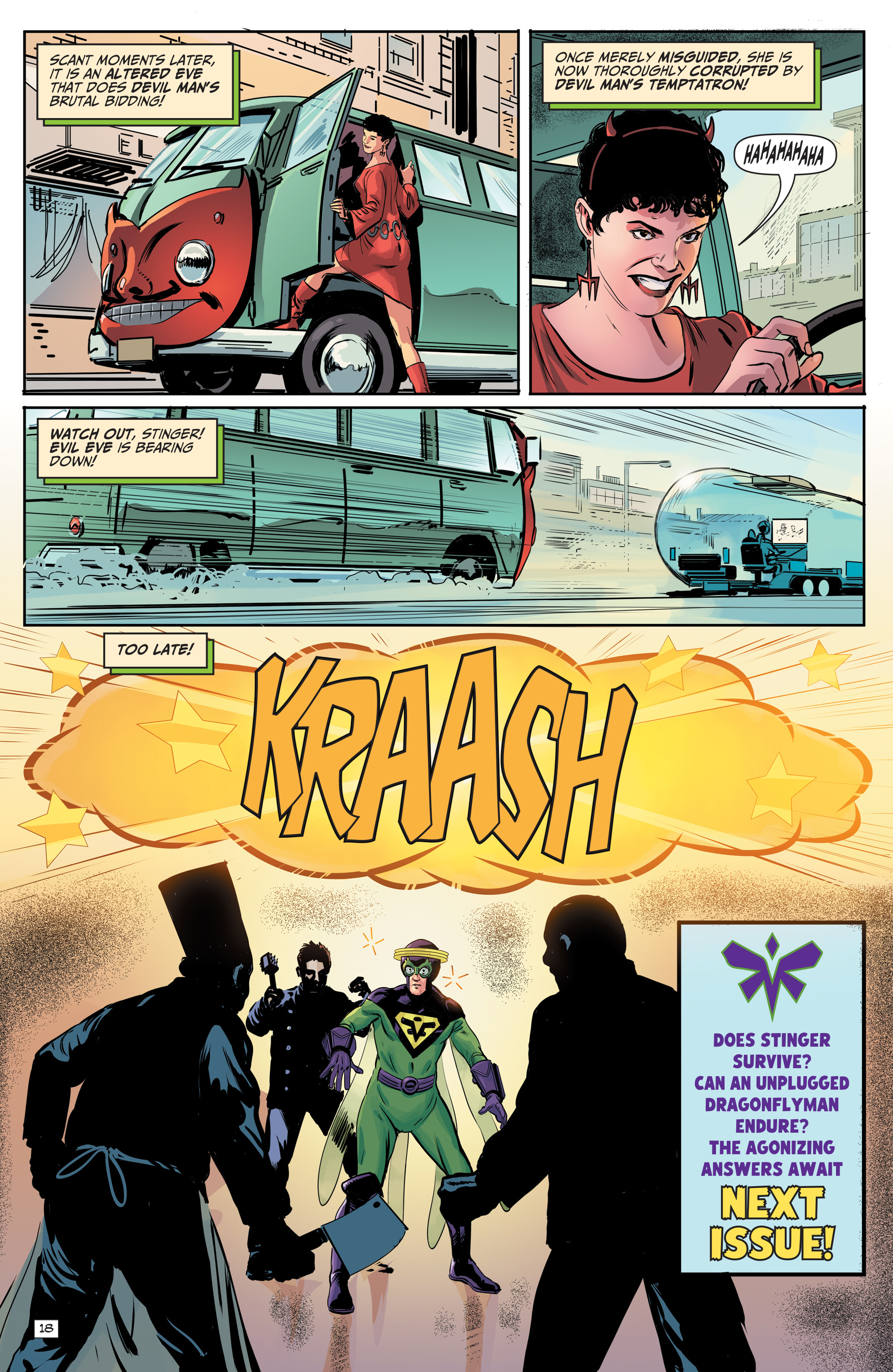 Read online Dragonfly & Dragonflyman comic -  Issue #4 - 20