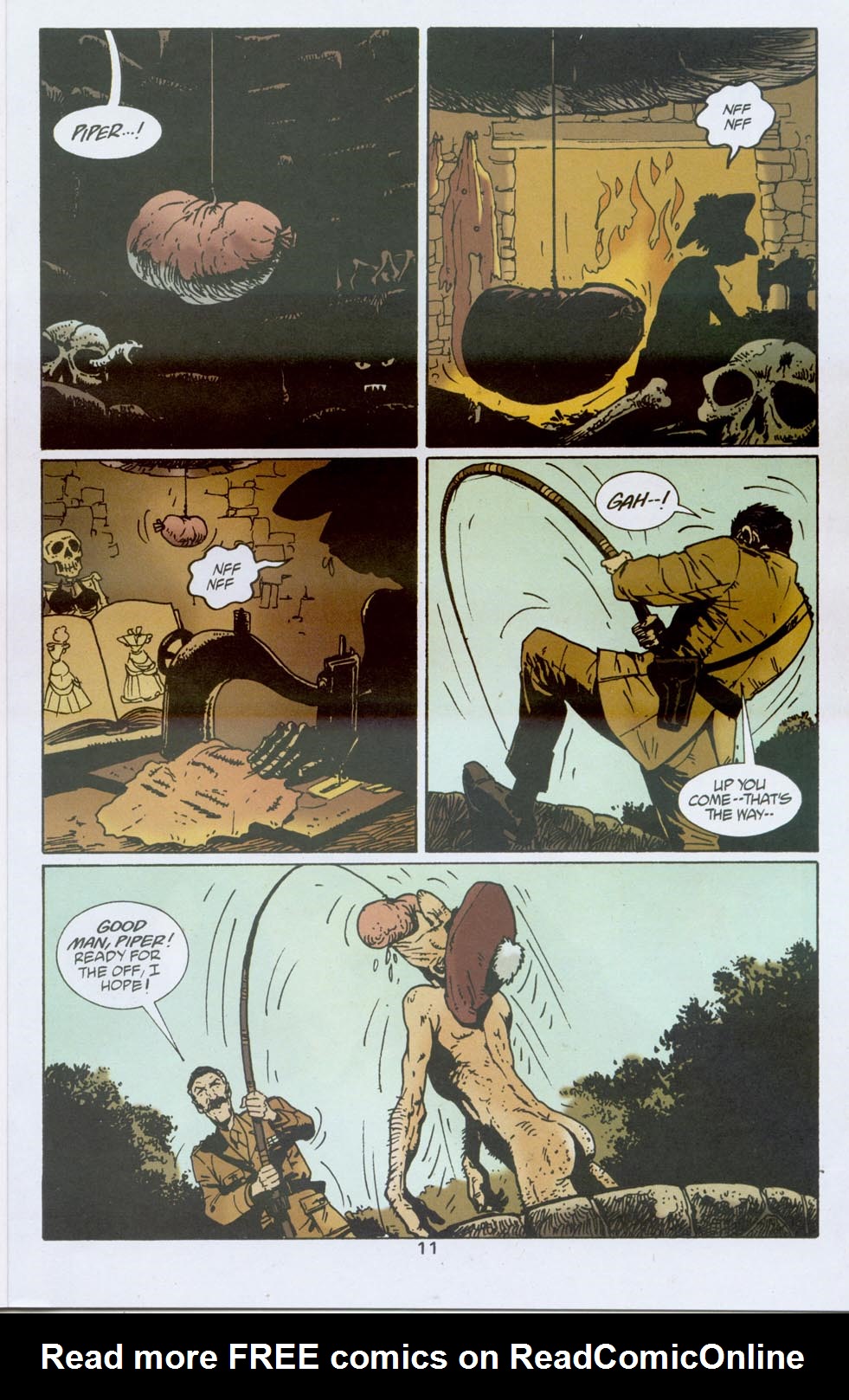 Read online Adventures in the Rifle Brigade: Operation Bollock comic -  Issue #1 - 12