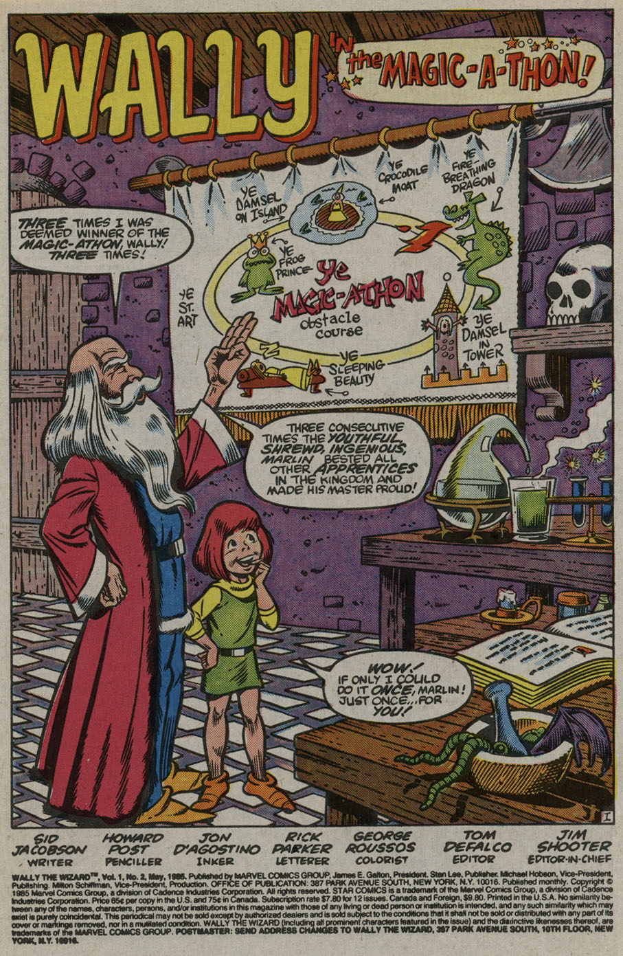 Read online Wally the Wizard comic -  Issue #2 - 3