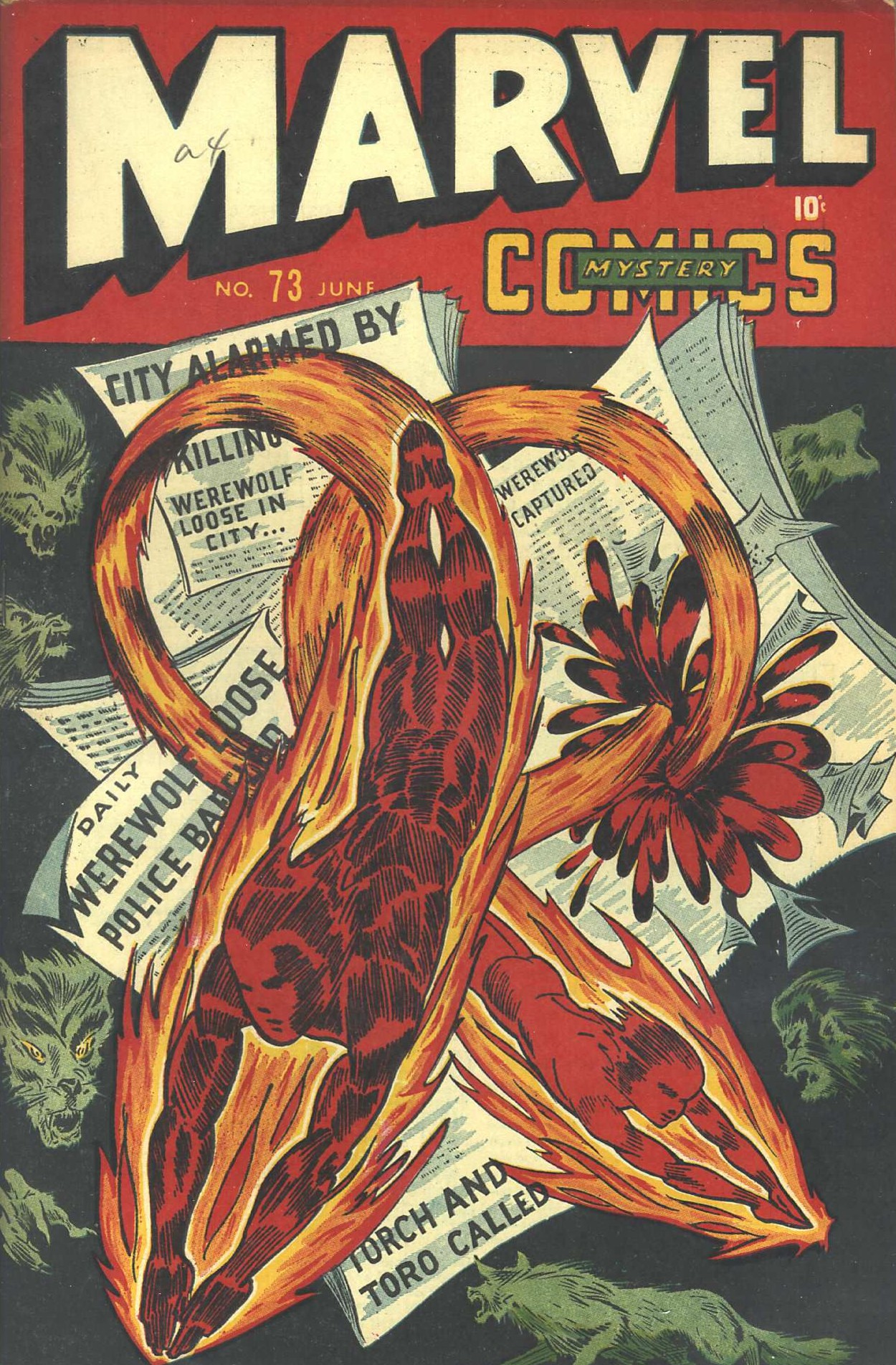 Read online Marvel Mystery Comics comic -  Issue #73 - 1