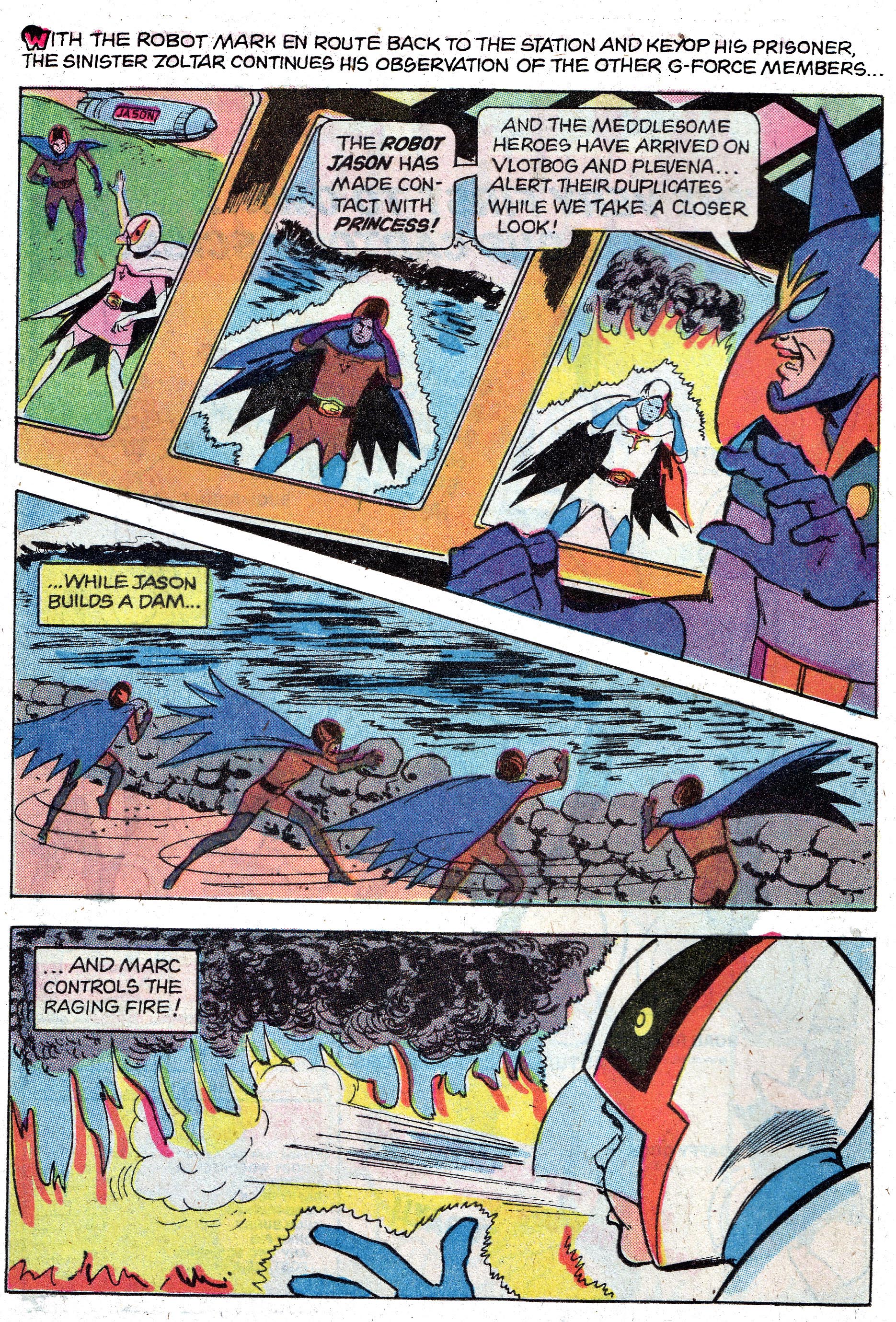 Read online Battle of the Planets (1979) comic -  Issue #9 - 16