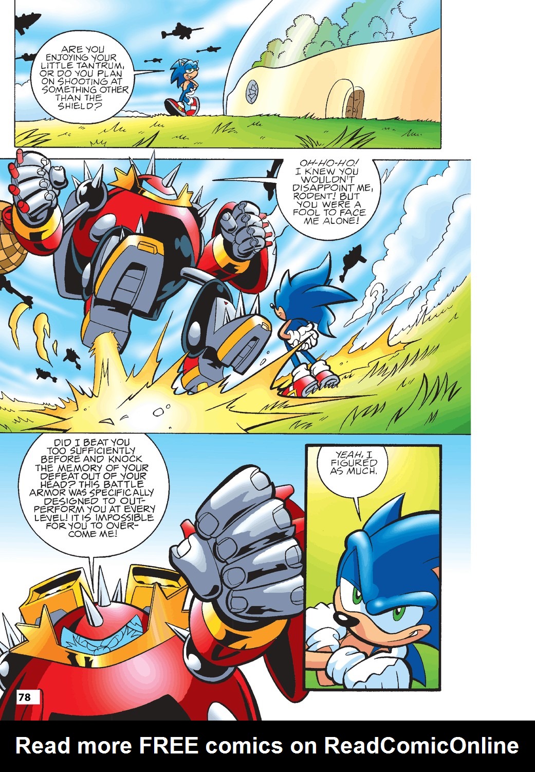 Read online Sonic Super Special Magazine comic -  Issue #9 - 70