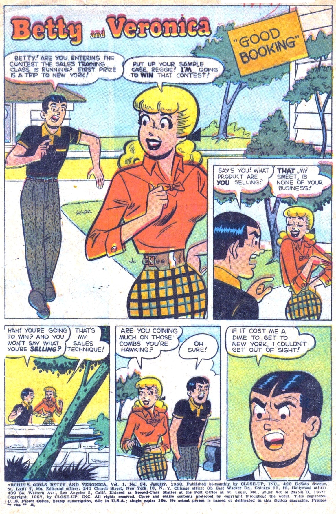 Read online Archie's Girls Betty and Veronica comic -  Issue #34 - 3