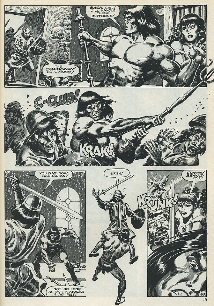 Read online The Savage Sword Of Conan comic -  Issue #134 - 49