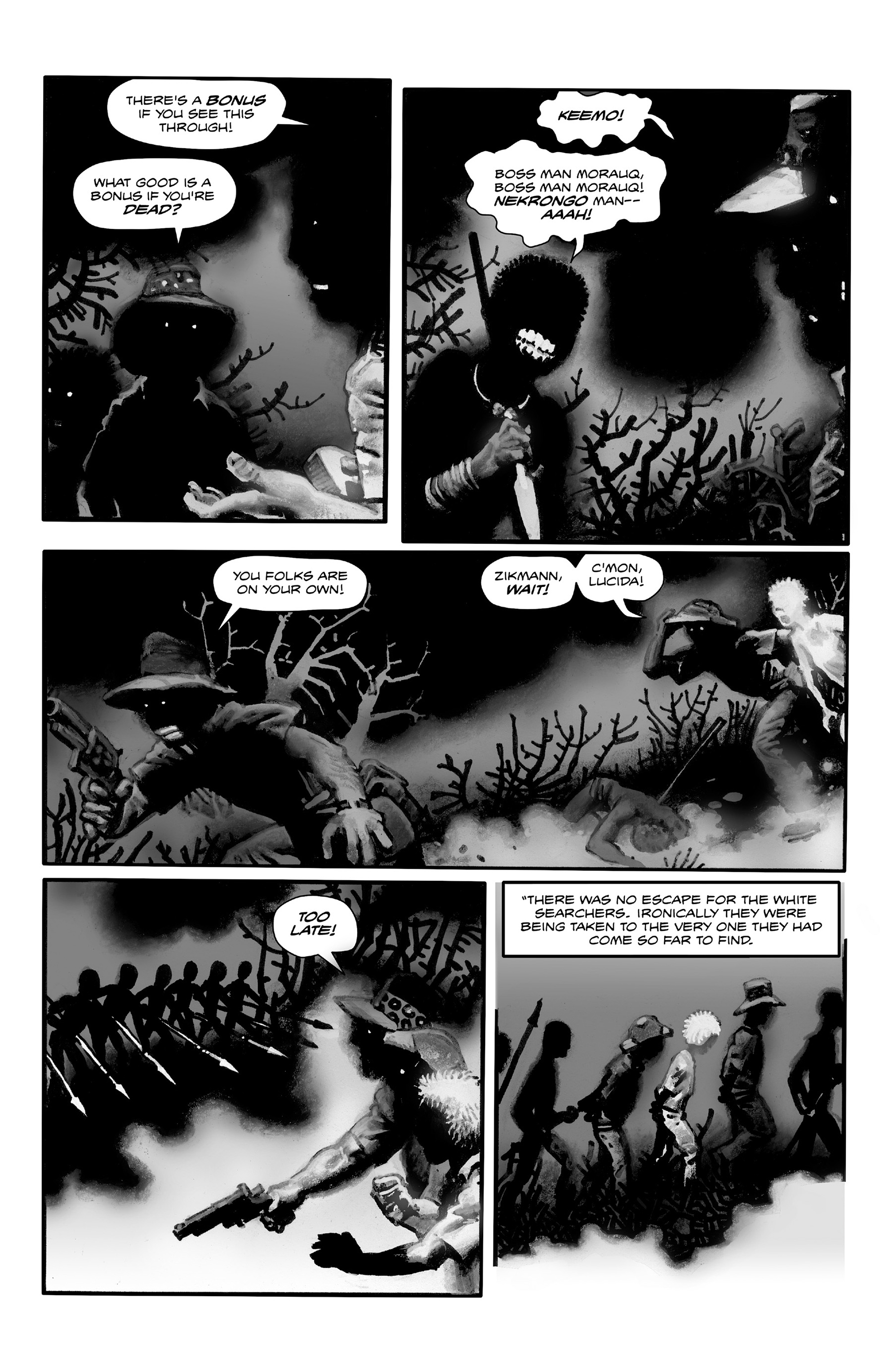 Read online Shadows on the Grave comic -  Issue #5 - 21