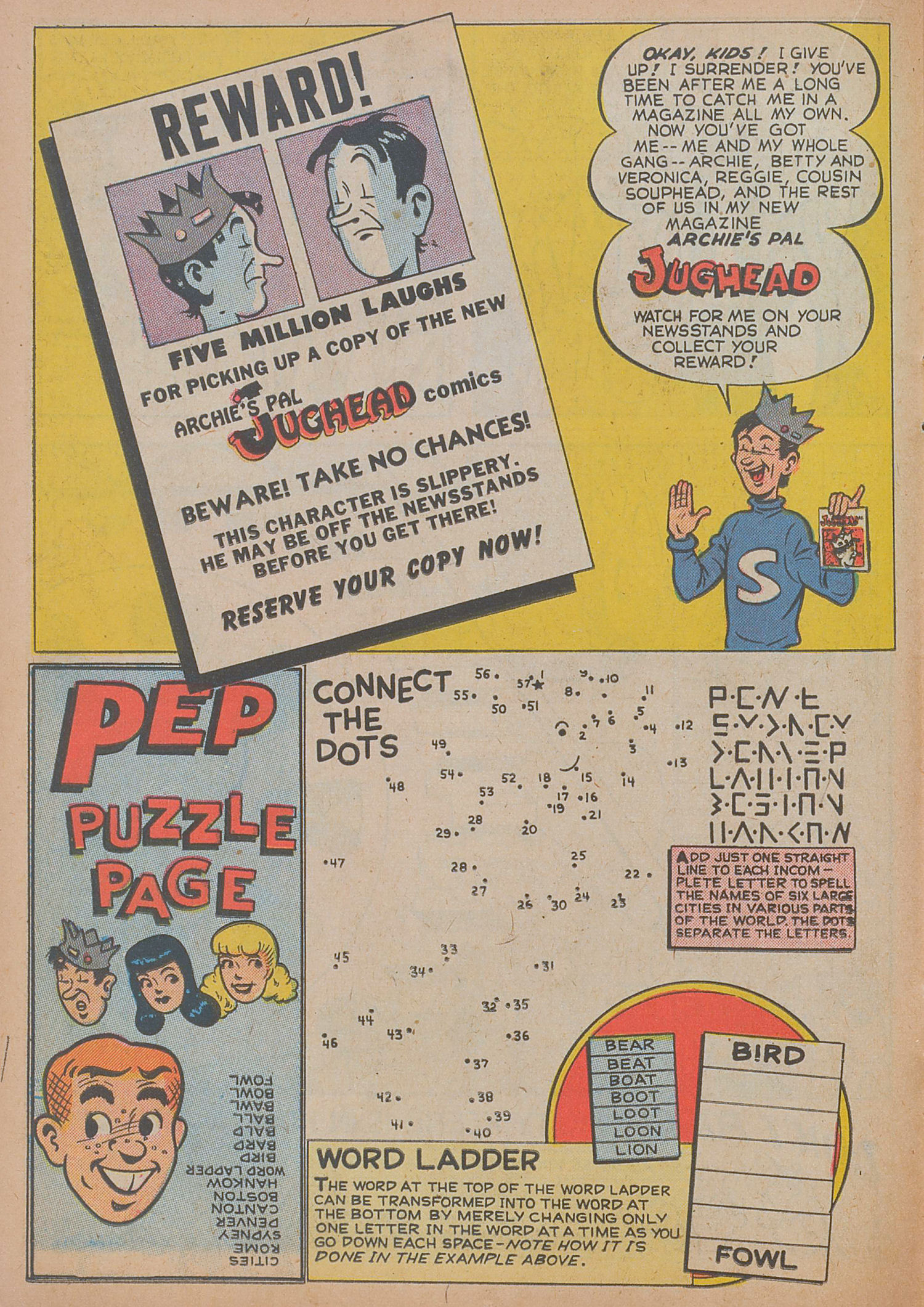 Read online Pep Comics comic -  Issue #77 - 18