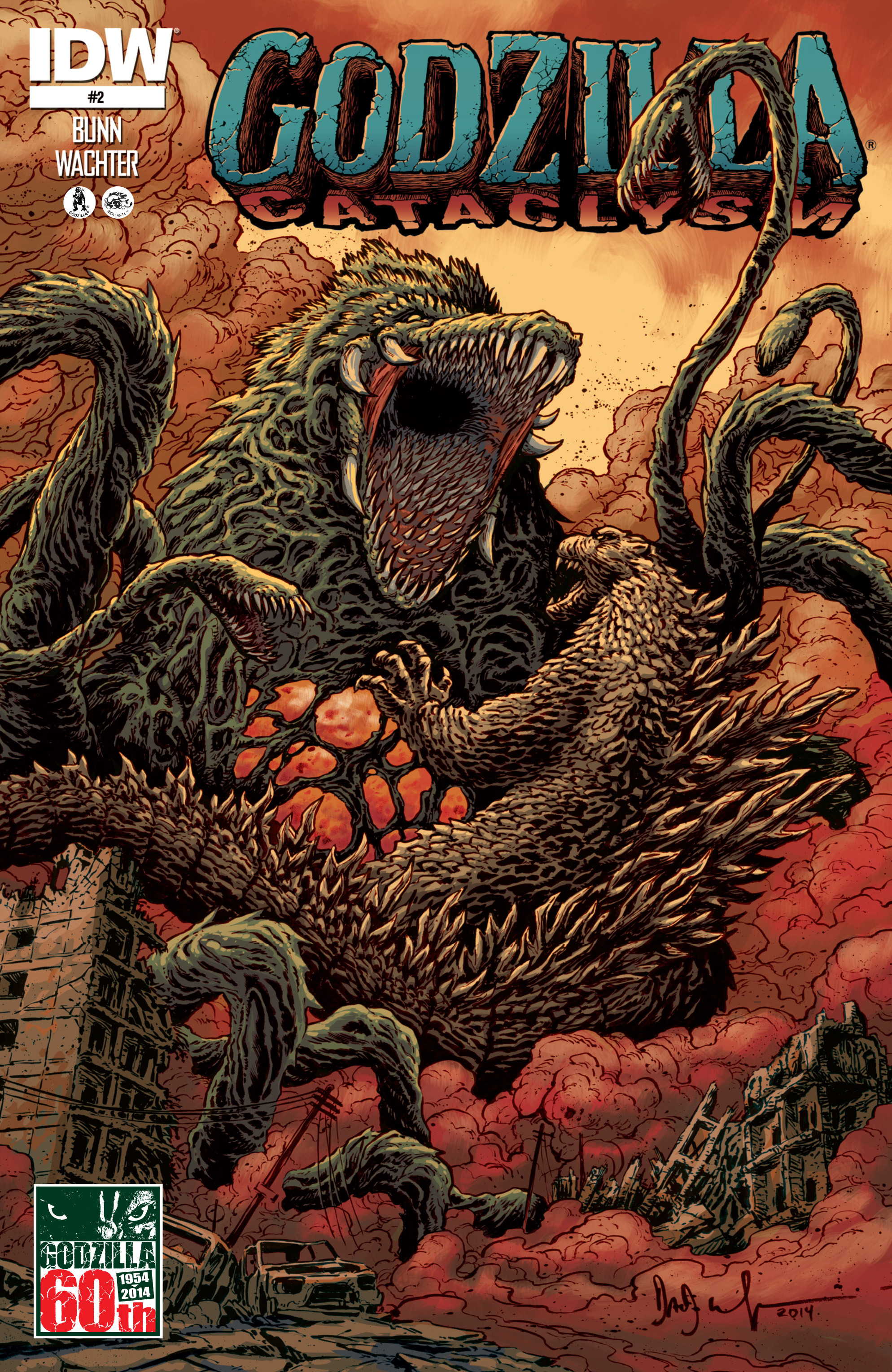 Read online Godzilla: Cataclysm comic -  Issue #2 - 1