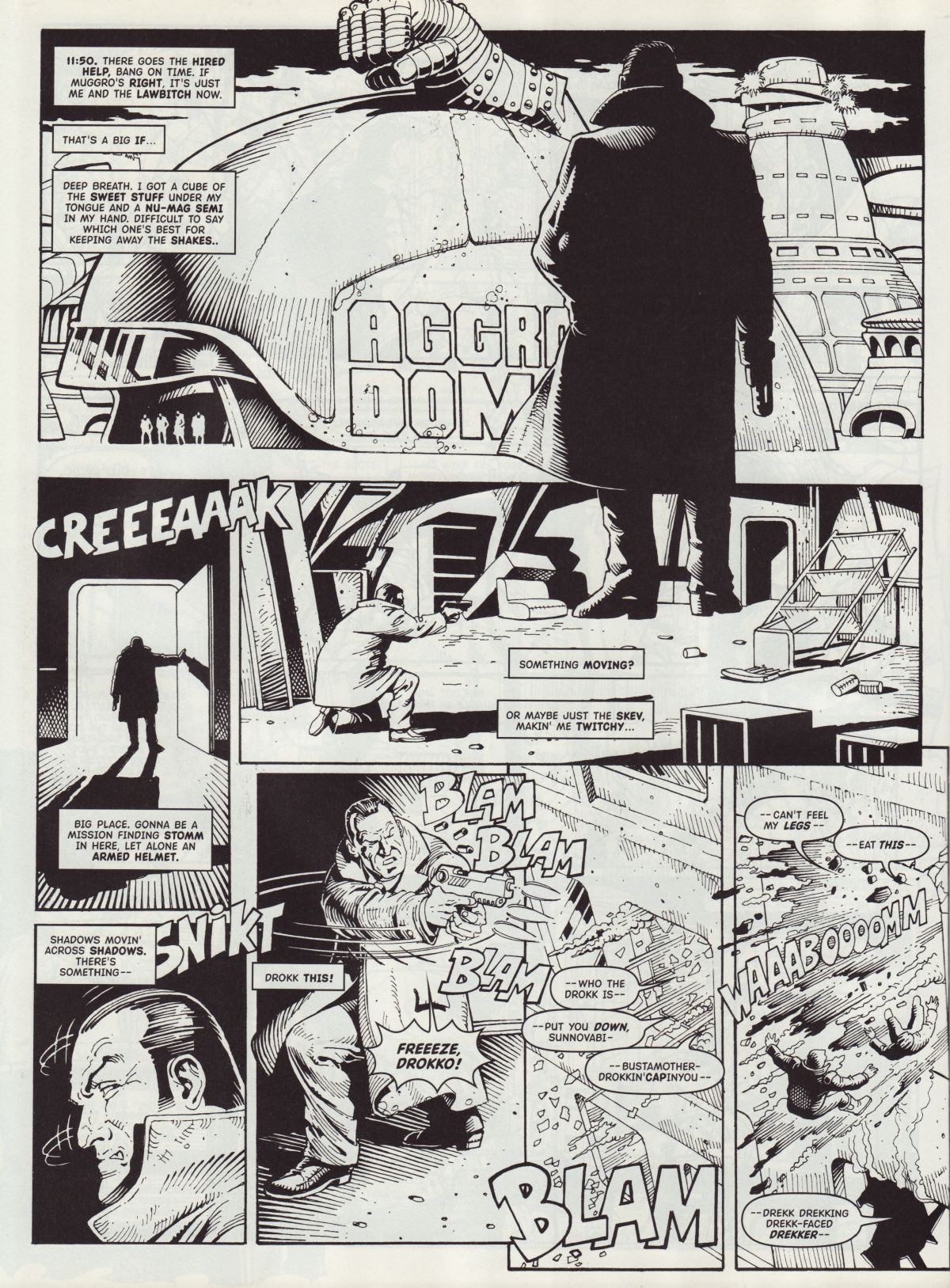 Read online Judge Dredd Megazine (Vol. 5) comic -  Issue #226 - 50