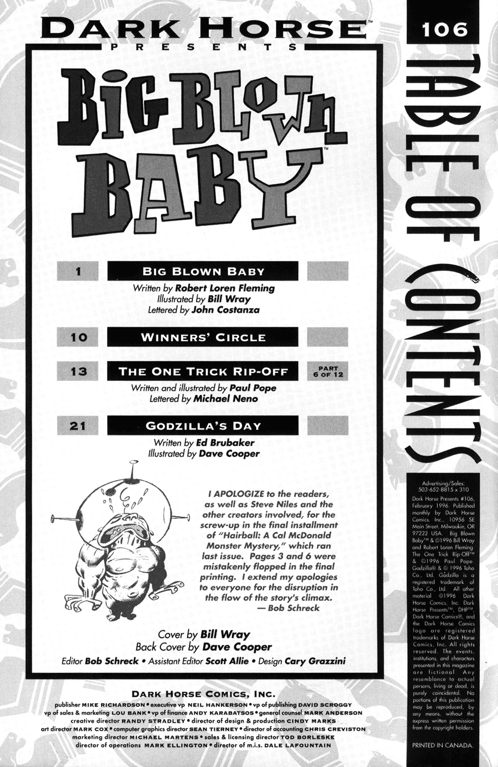 Read online Dark Horse Presents (1986) comic -  Issue #106 - 2