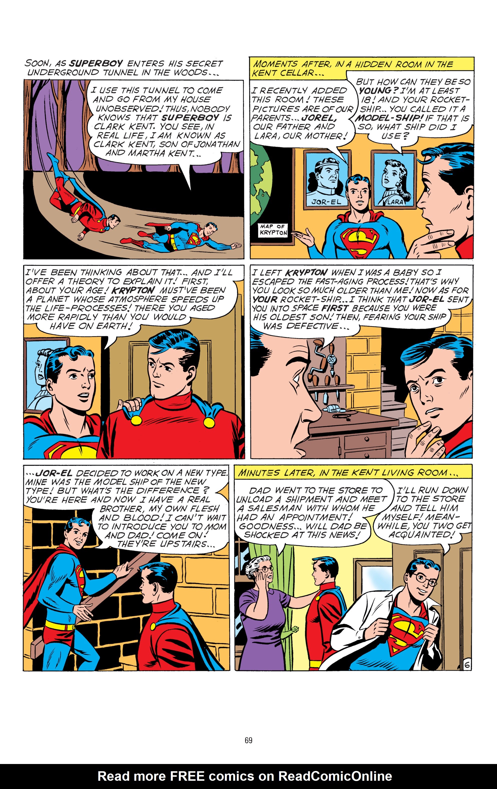 Read online Superboy: A Celebration of 75 Years comic -  Issue # TPB (Part 1) - 71