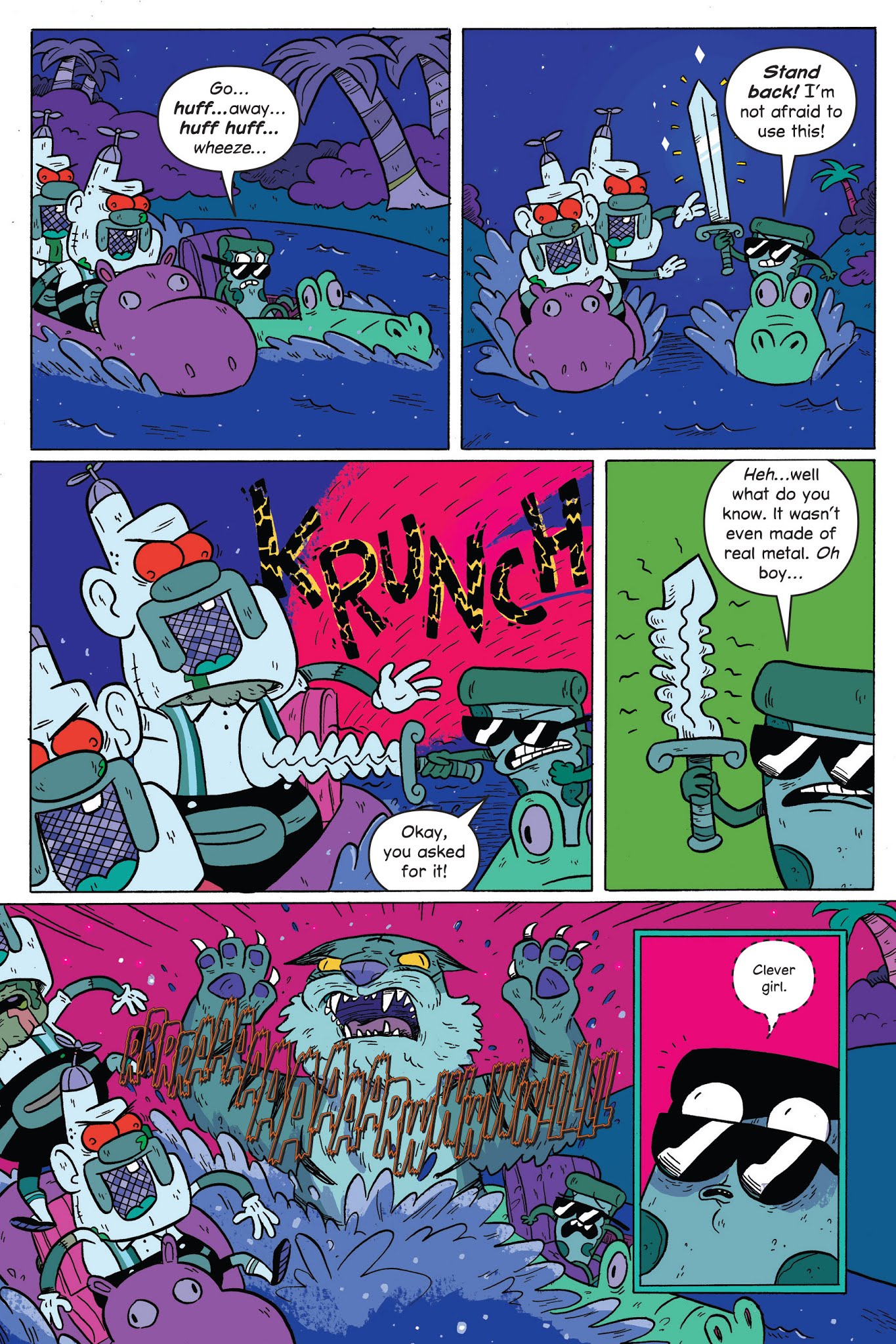 Read online Uncle Grandpa in Uncle Grandpaland comic -  Issue # TPB - 88