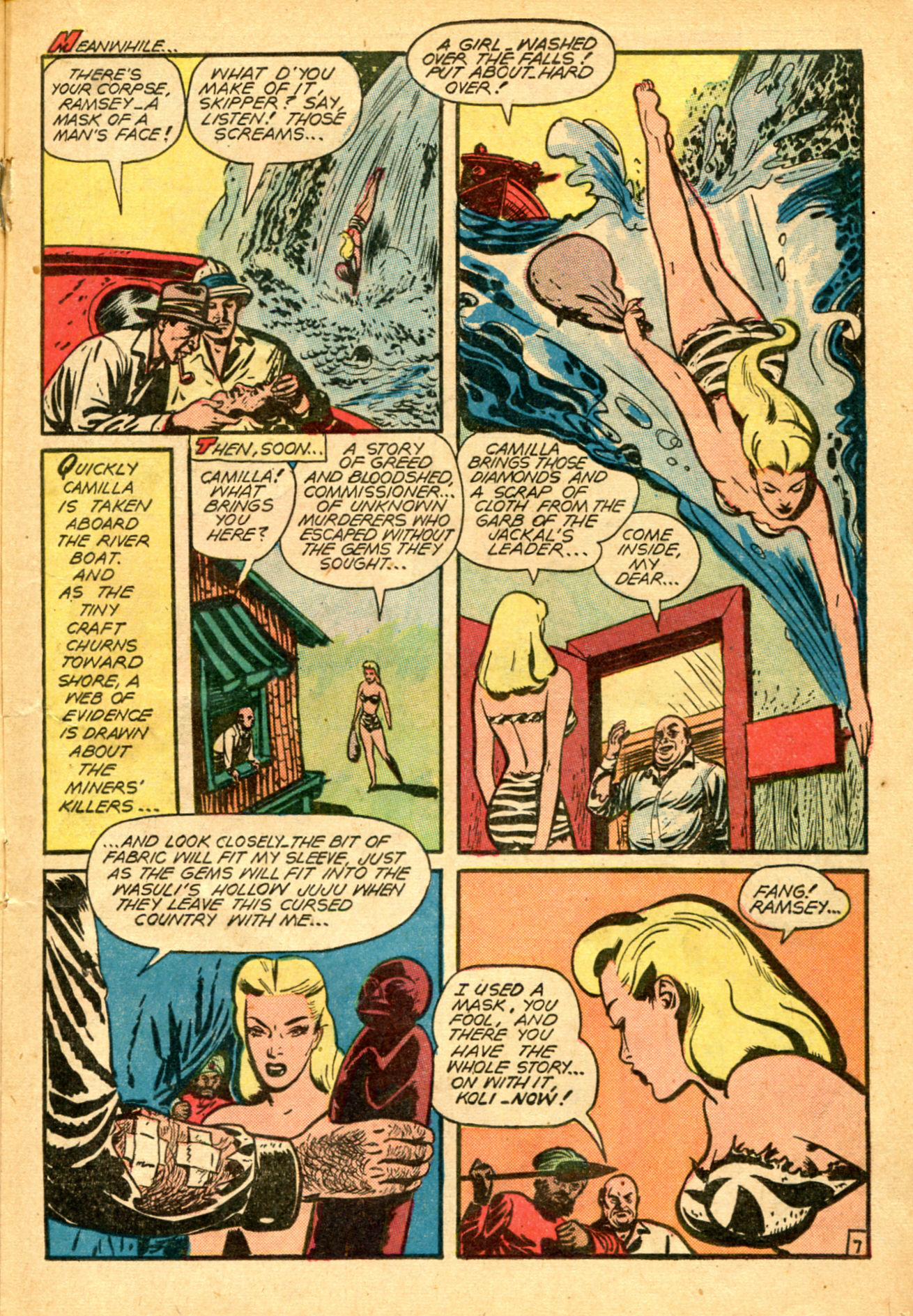Read online Jungle Comics comic -  Issue #93 - 25