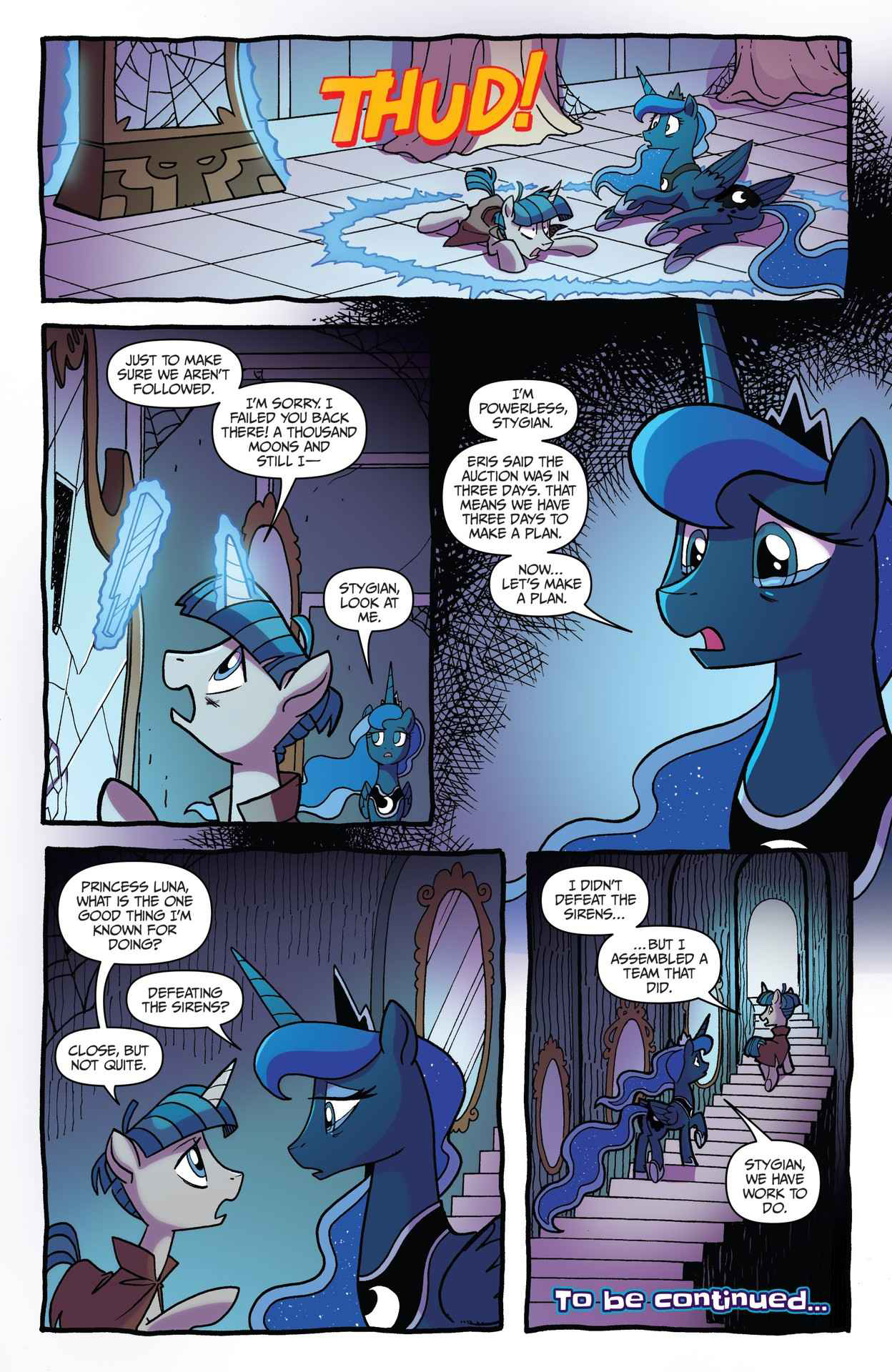Read online My Little Pony: Nightmare Knights comic -  Issue #1 - 22