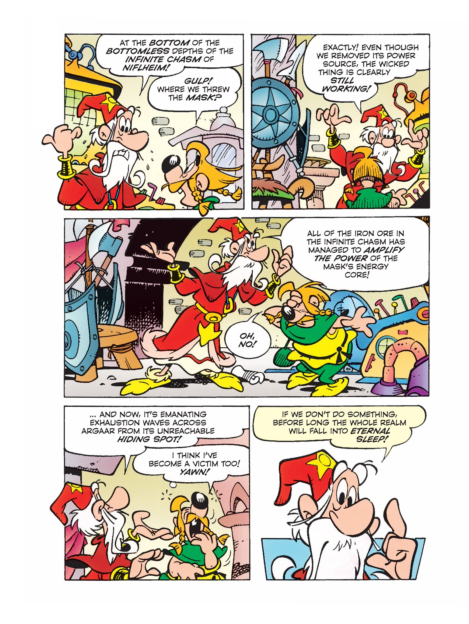 Read online Mickey Mouse and the Sleeping Beauty in the Stars comic -  Issue #1 - 8
