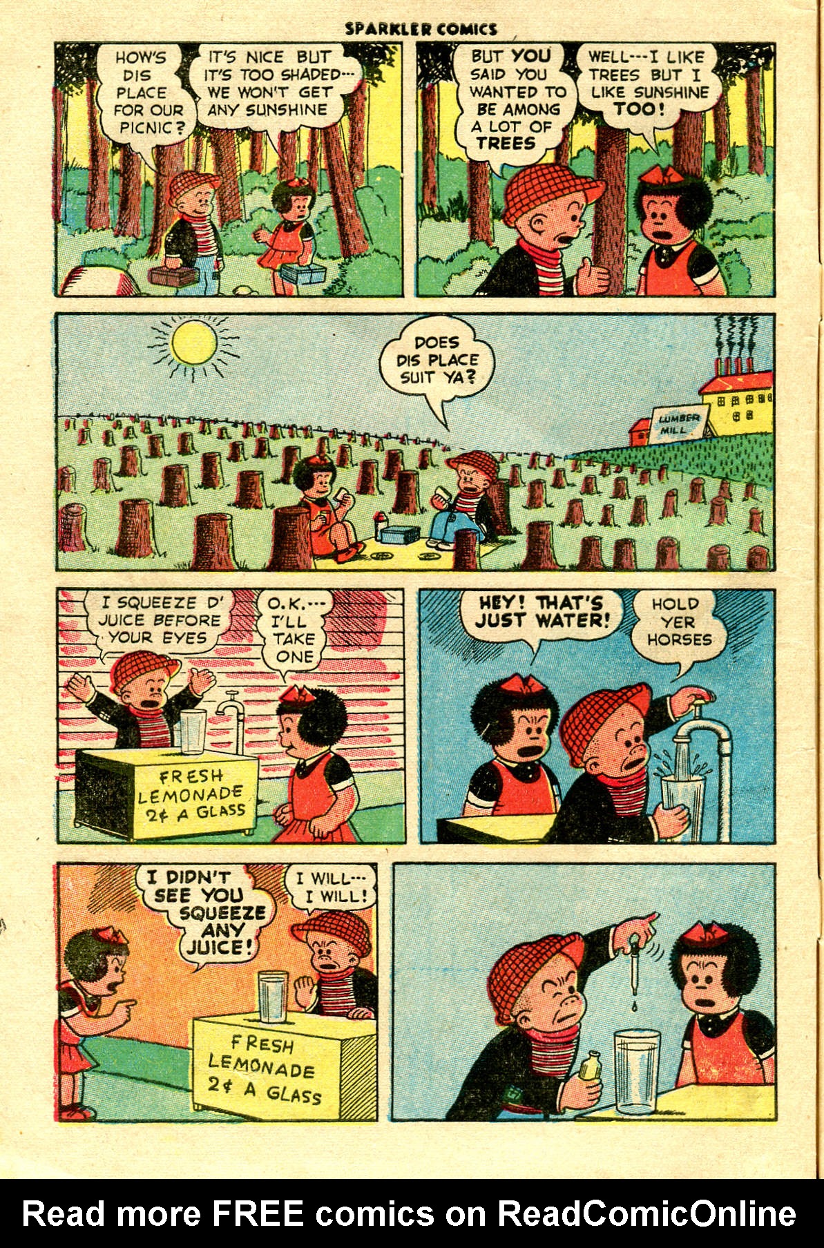 Read online Sparkler Comics comic -  Issue #69 - 6