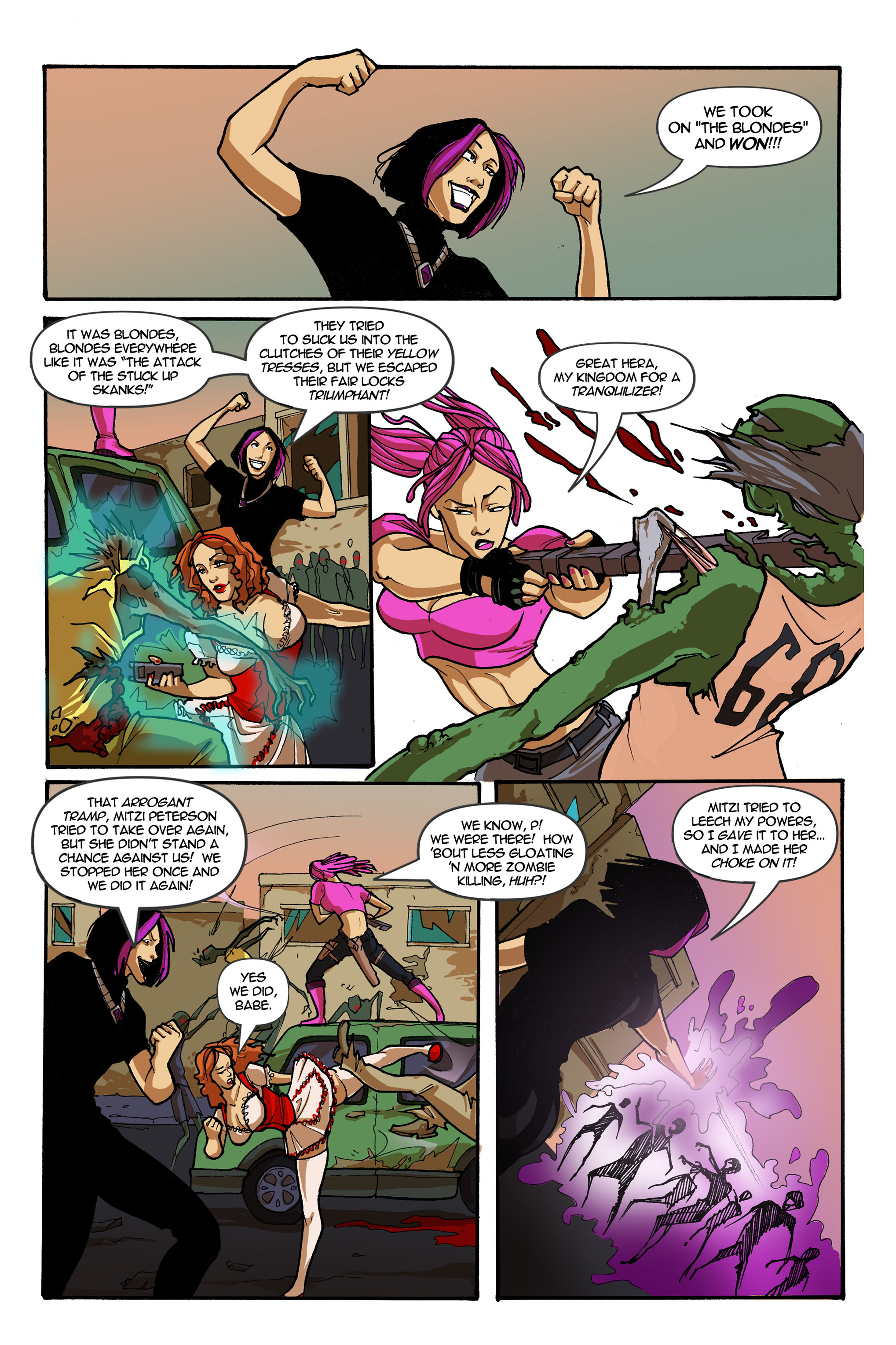 Read online Chaos Campus: Extra Credit comic -  Issue #6 - 3